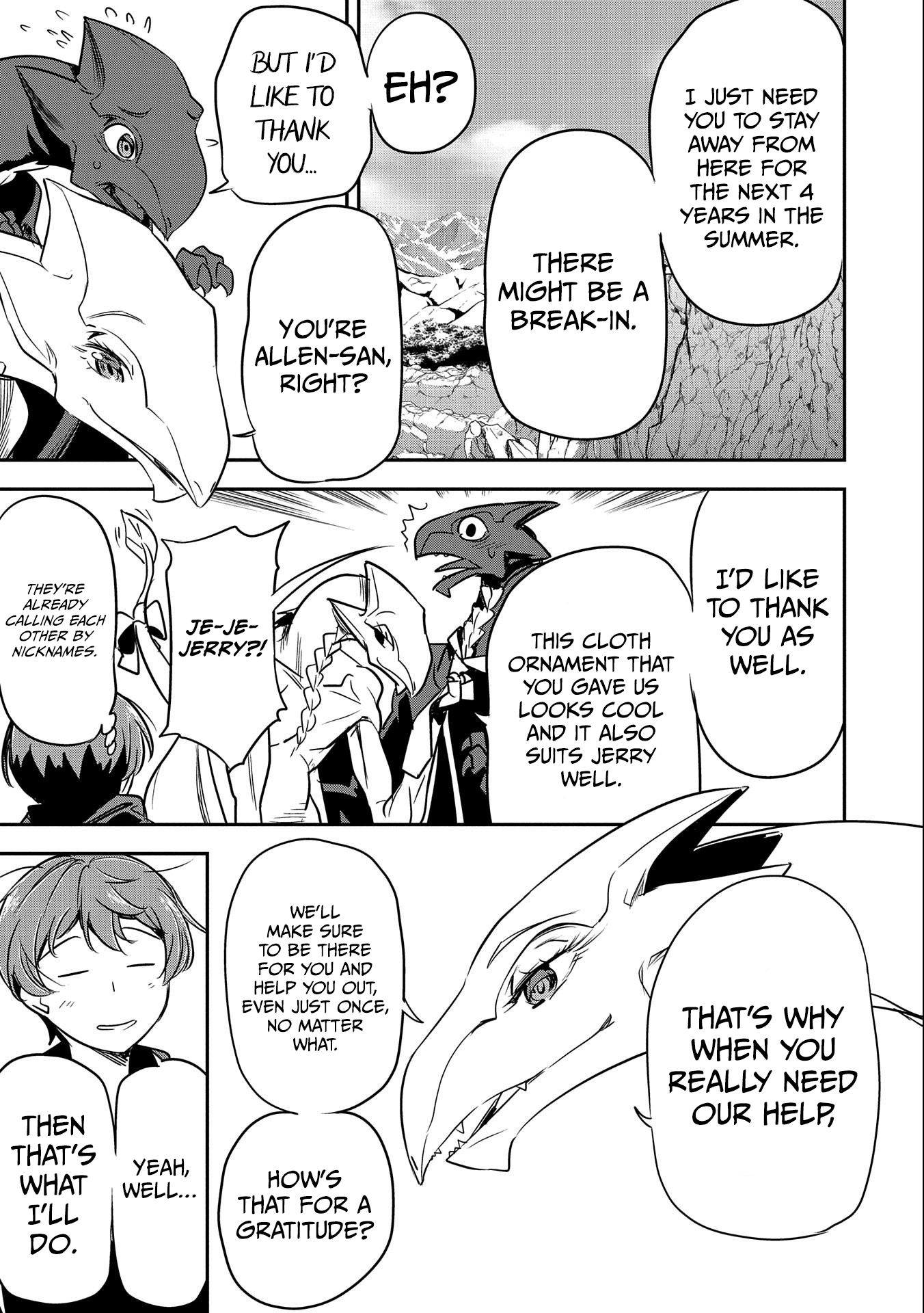 Chounin A wa Akuyaku Reijou wo Doushitemo Sukuitai ~Dobu to Sora to Koori no Himegimi~ Chapter 6 Page 16
