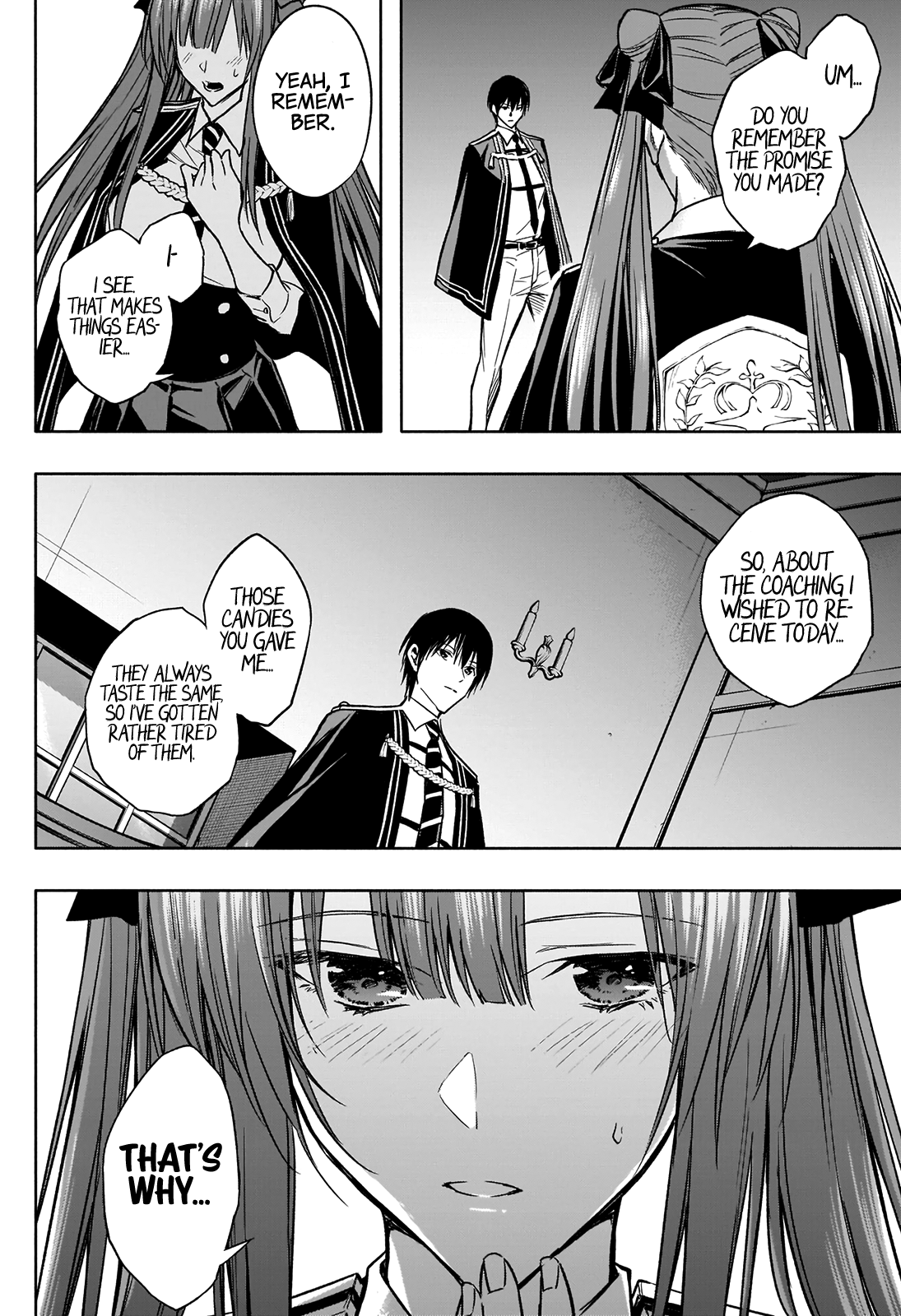 Halaman dari Ouritsu Mahou Gakuen no Saikasei ~Hinkongai Agari no Saikyou Mahoushi, Kizoku Darake no Gakuen de Musou Suru~ Chapter 33