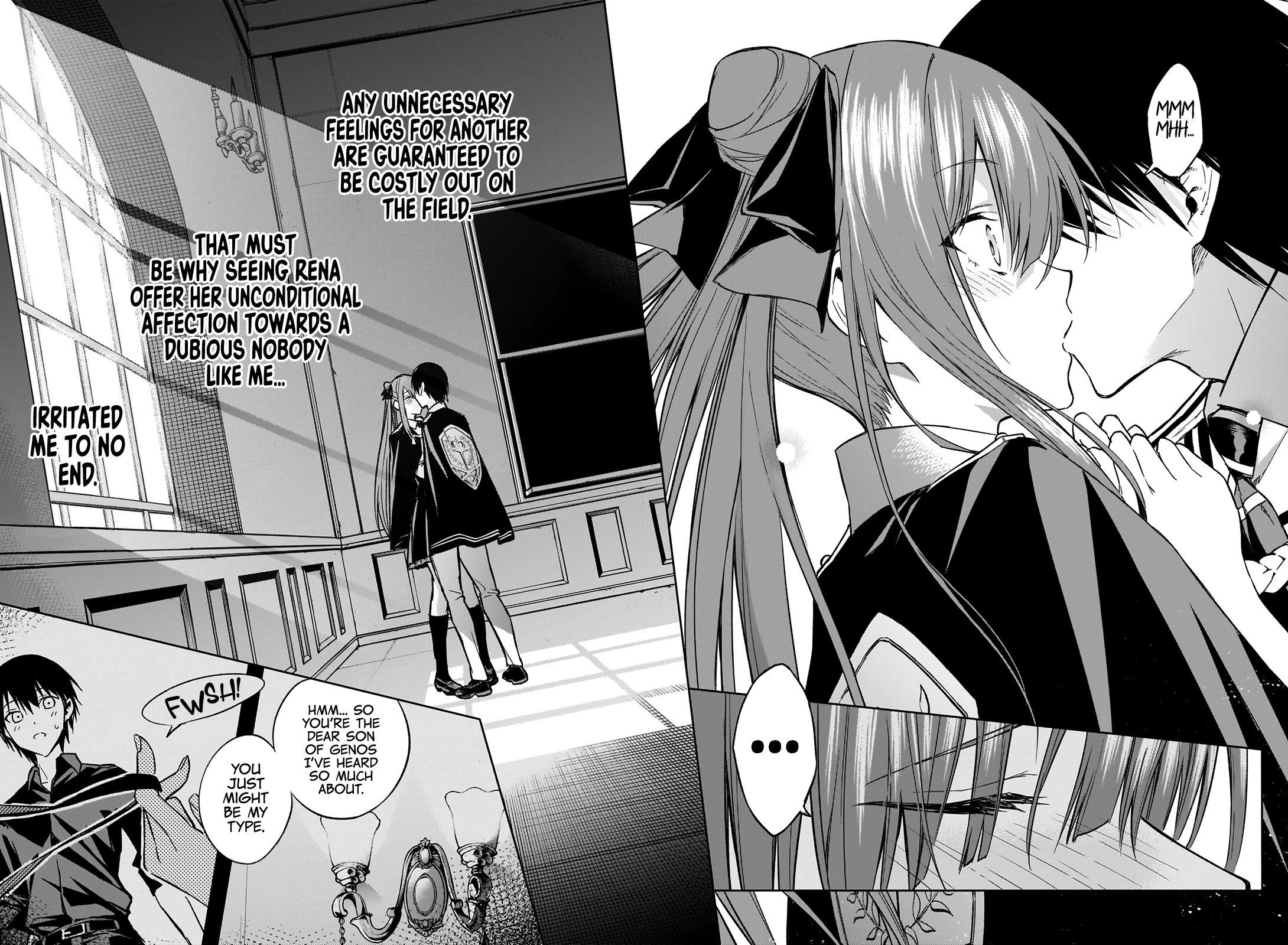 Halaman dari Ouritsu Mahou Gakuen no Saikasei ~Hinkongai Agari no Saikyou Mahoushi, Kizoku Darake no Gakuen de Musou Suru~ Chapter 33