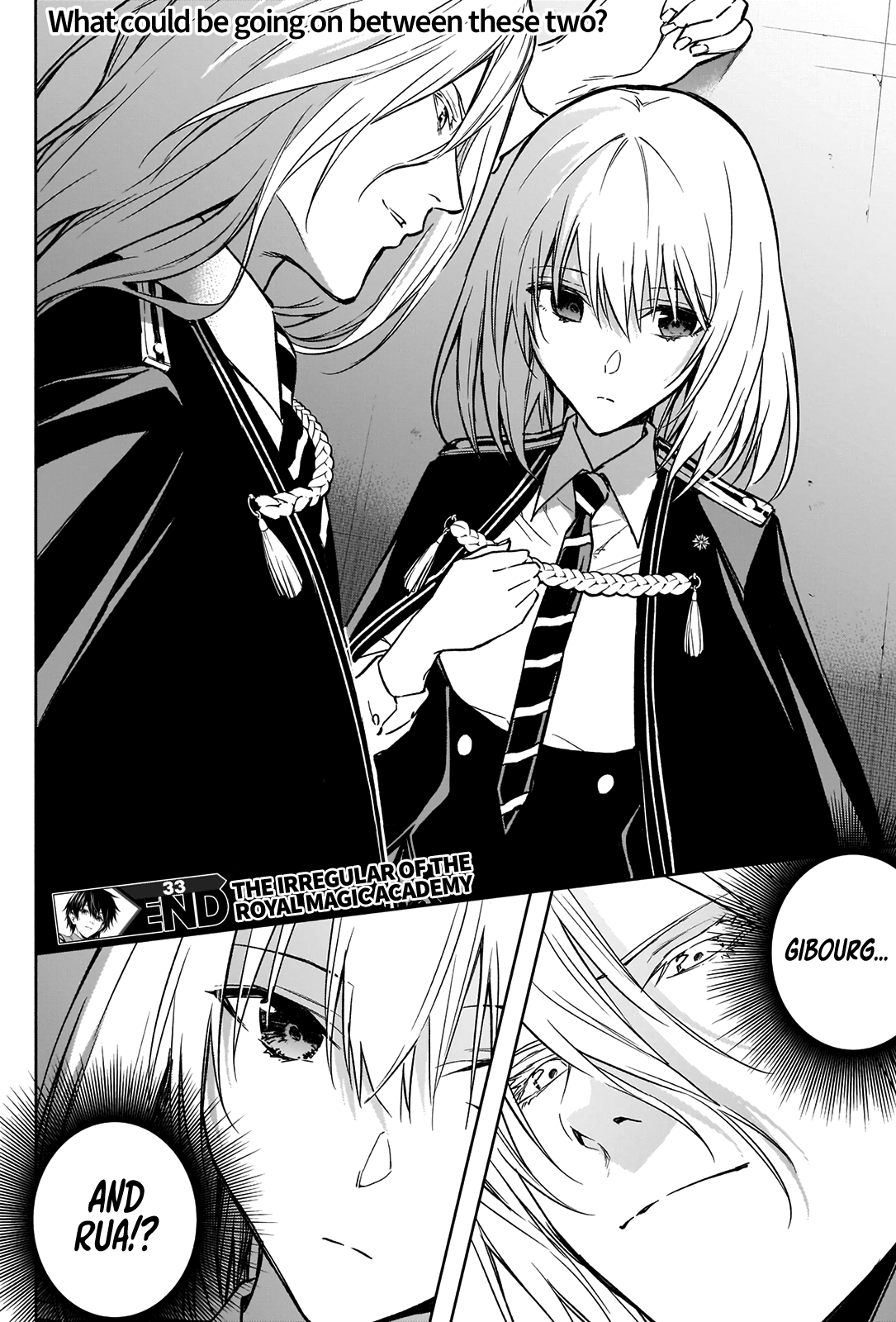 Halaman dari Ouritsu Mahou Gakuen no Saikasei ~Hinkongai Agari no Saikyou Mahoushi, Kizoku Darake no Gakuen de Musou Suru~ Chapter 33
