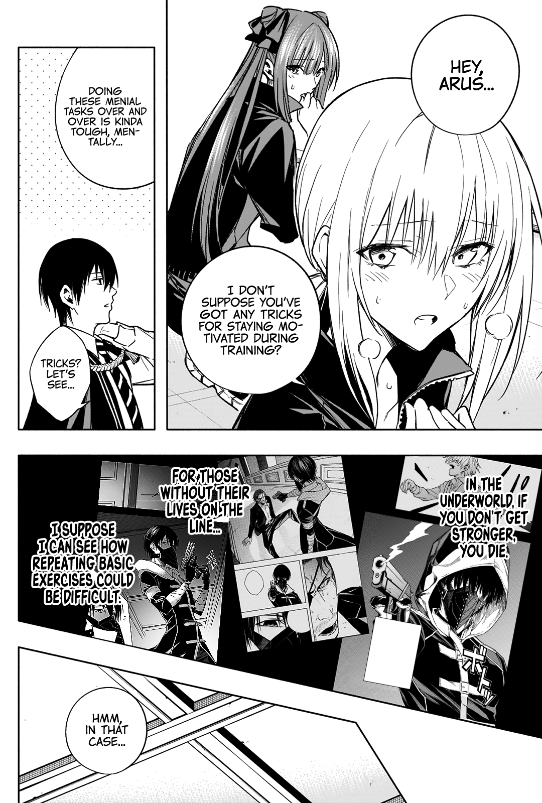 Halaman dari Ouritsu Mahou Gakuen no Saikasei ~Hinkongai Agari no Saikyou Mahoushi, Kizoku Darake no Gakuen de Musou Suru~ Chapter 33