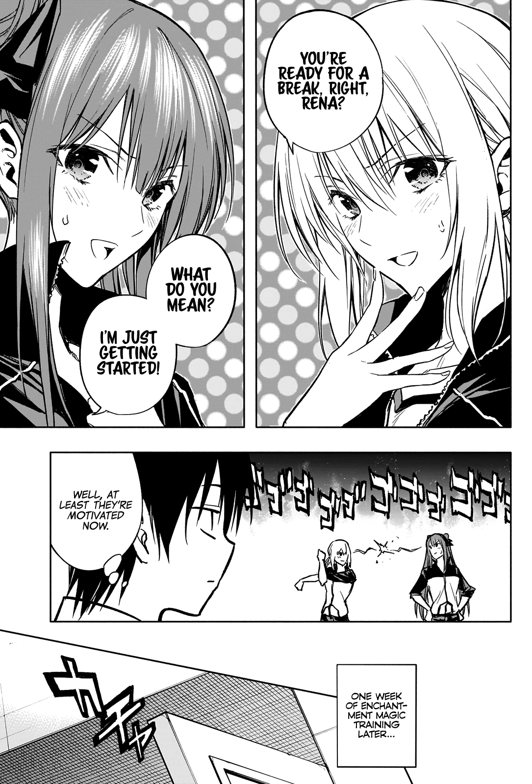 Halaman dari Ouritsu Mahou Gakuen no Saikasei ~Hinkongai Agari no Saikyou Mahoushi, Kizoku Darake no Gakuen de Musou Suru~ Chapter 33
