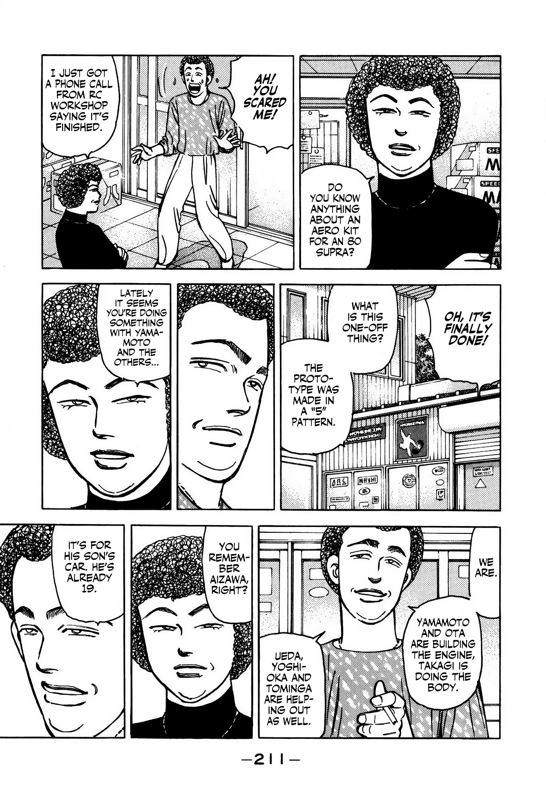 Halaman dari Wangan Midnight Chapter 130