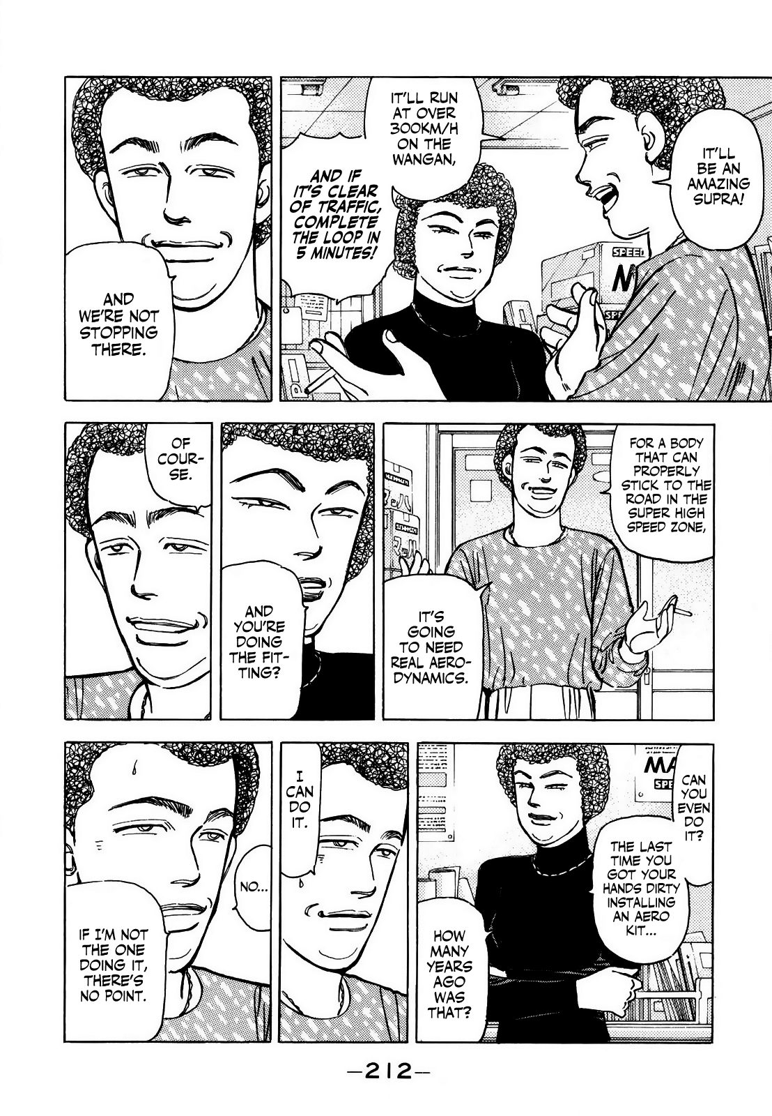 Halaman dari Wangan Midnight Chapter 130