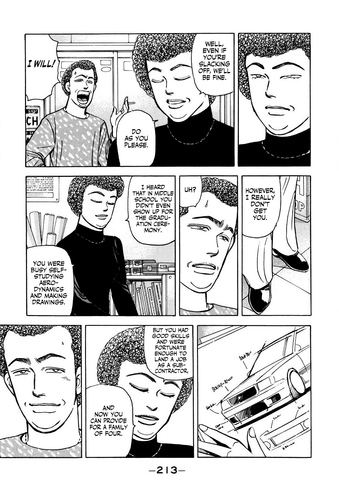 Halaman dari Wangan Midnight Chapter 130
