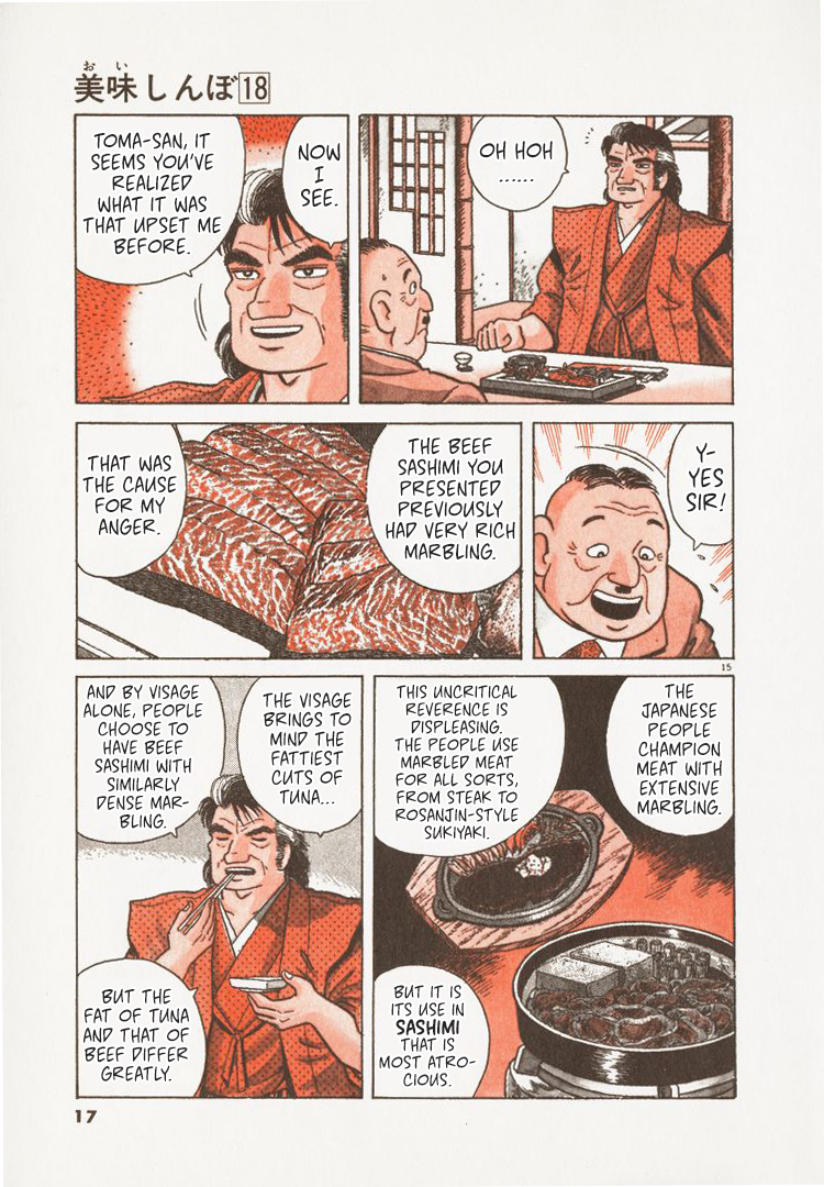 Halaman dari Oishinbo Chapter 159