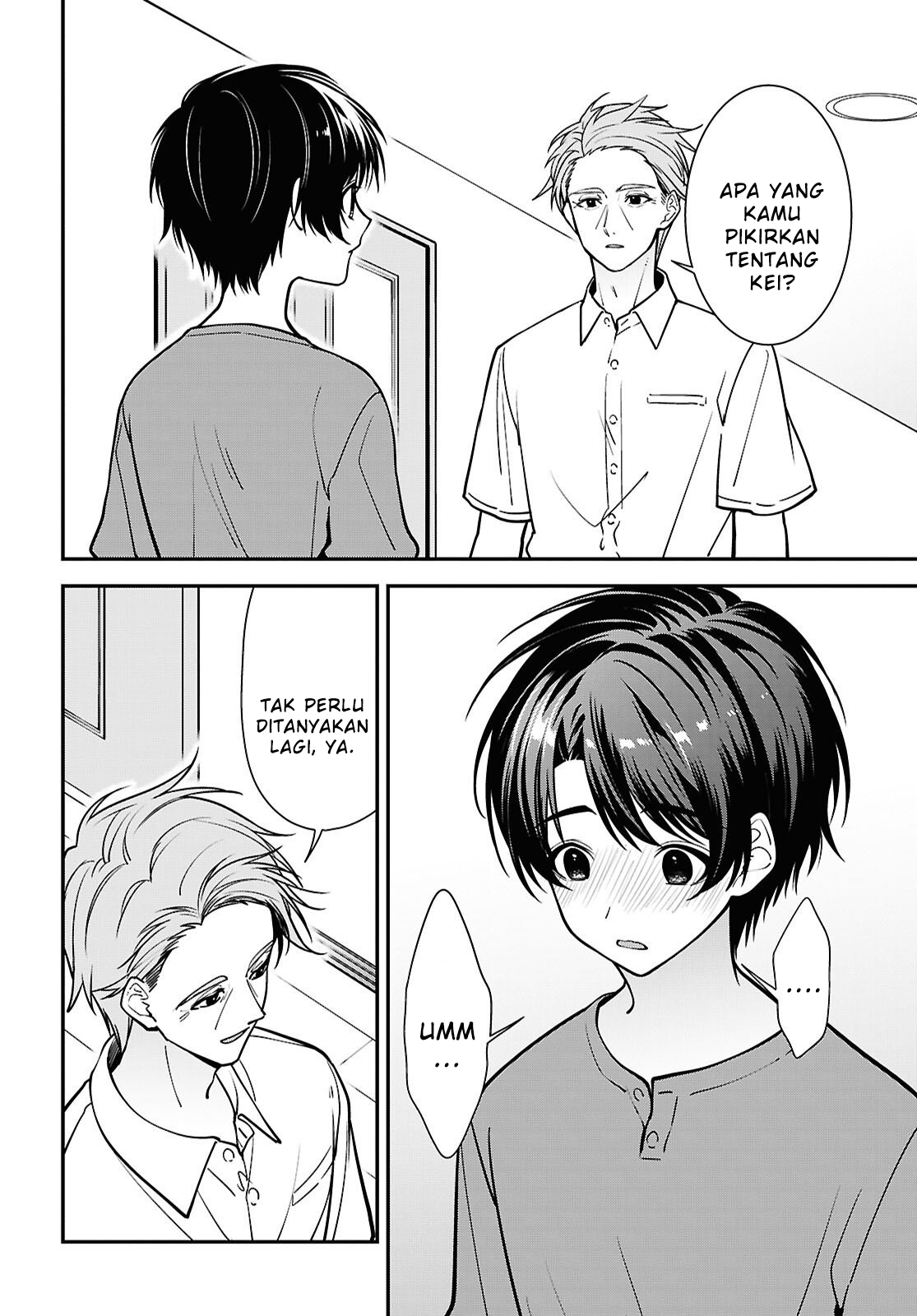 Tonari no Seki no Yankee Shimizu-san ga Kami wo Kuroku Sometekita Chapter 18 - halaman 16