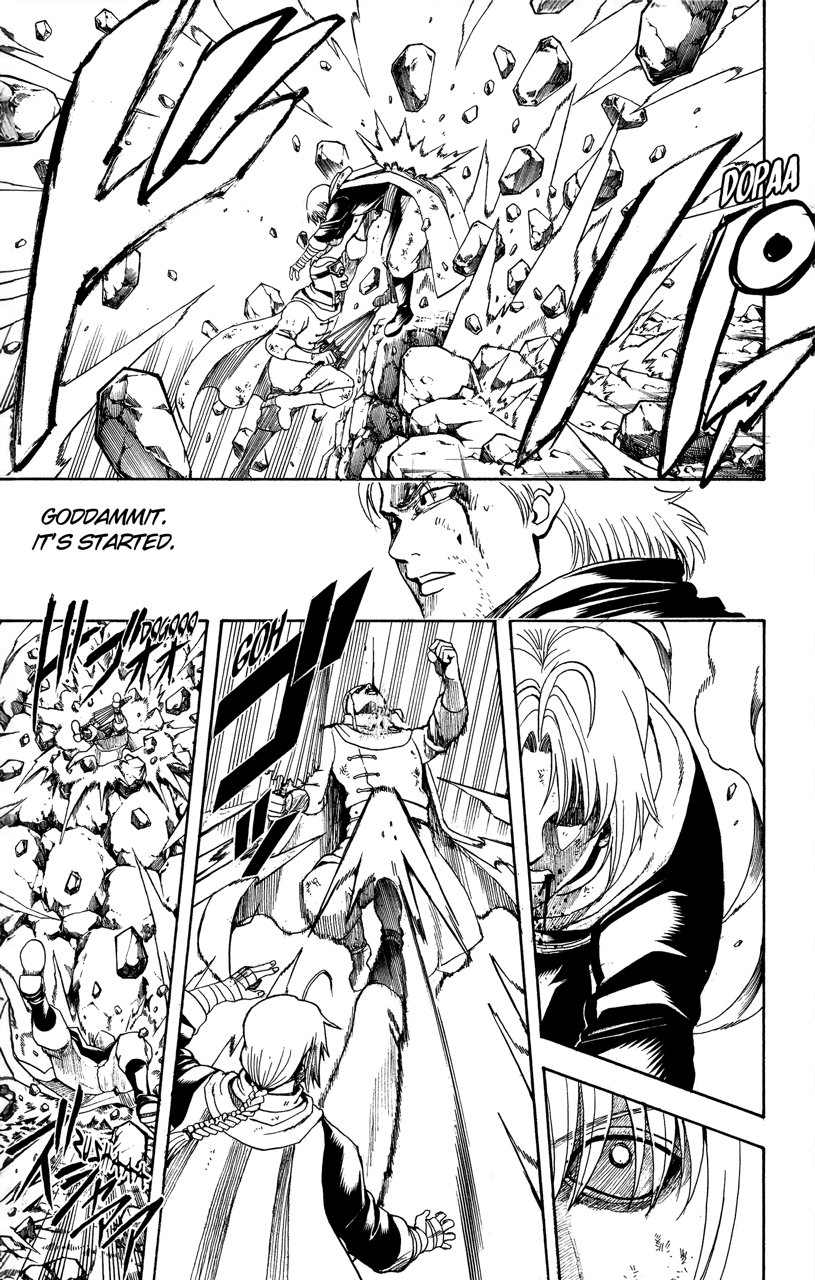 Halaman dari Gintama Chapter 576
