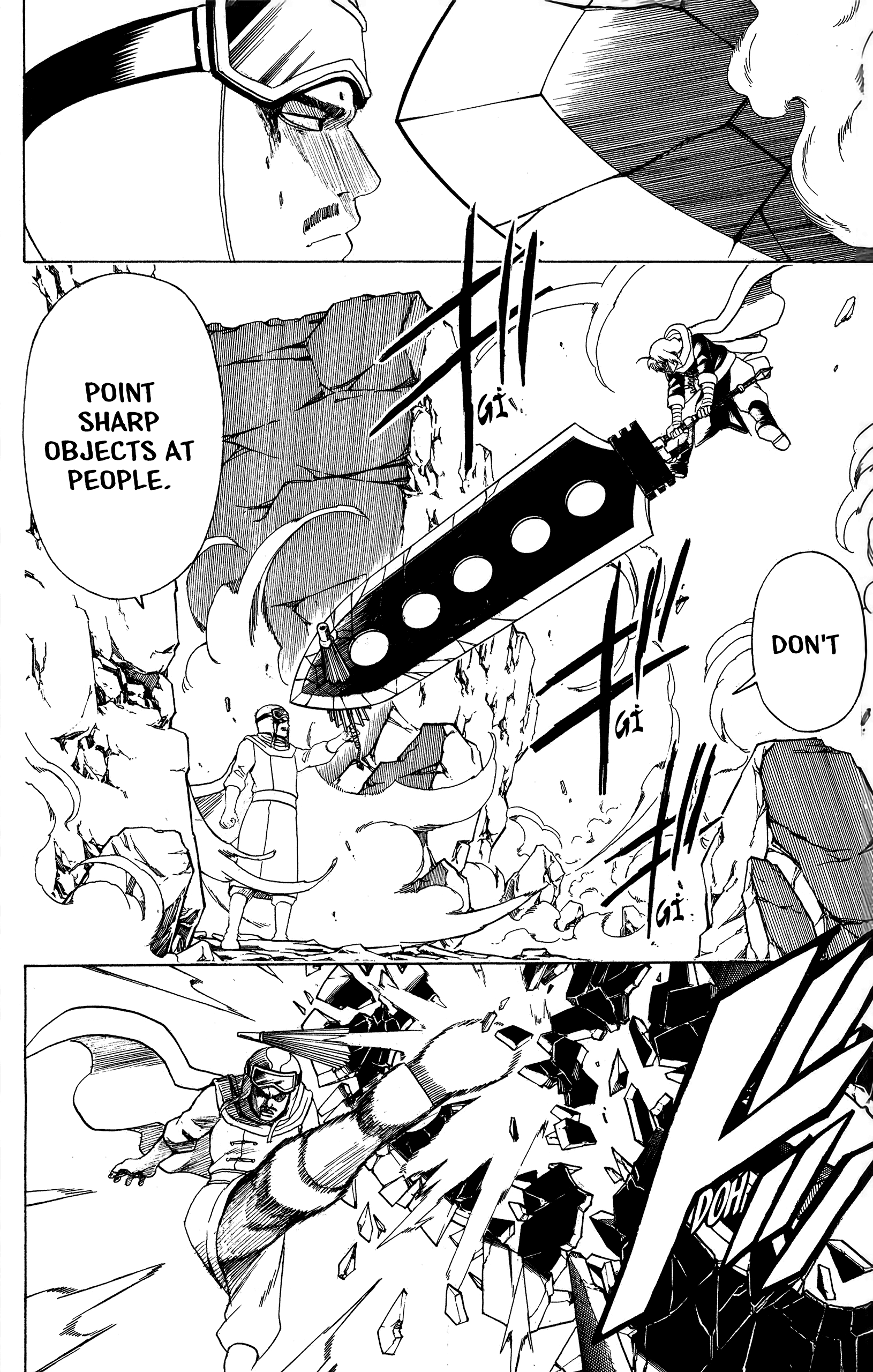 Halaman dari Gintama Chapter 576