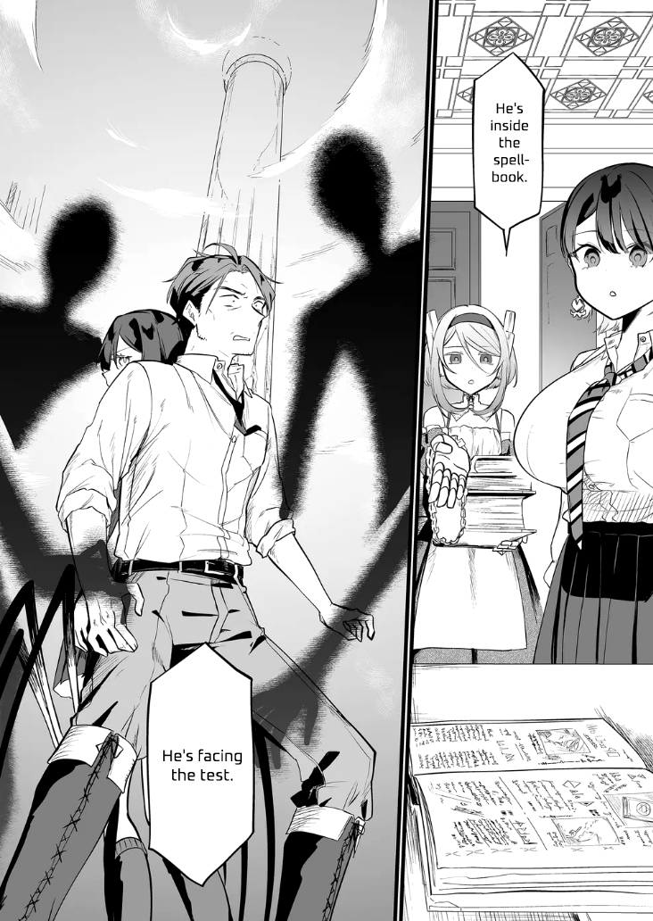 Halaman dari "Ano Toki Tasukete Itadaita Monster Musume desu." Isekai Ossan Kyoushi Totsuzen no Moteki ni Konwaku suru Chapter 19