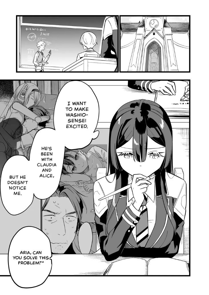 Halaman dari "Ano Toki Tasukete Itadaita Monster Musume desu." Isekai Ossan Kyoushi Totsuzen no Moteki ni Konwaku suru Chapter 19