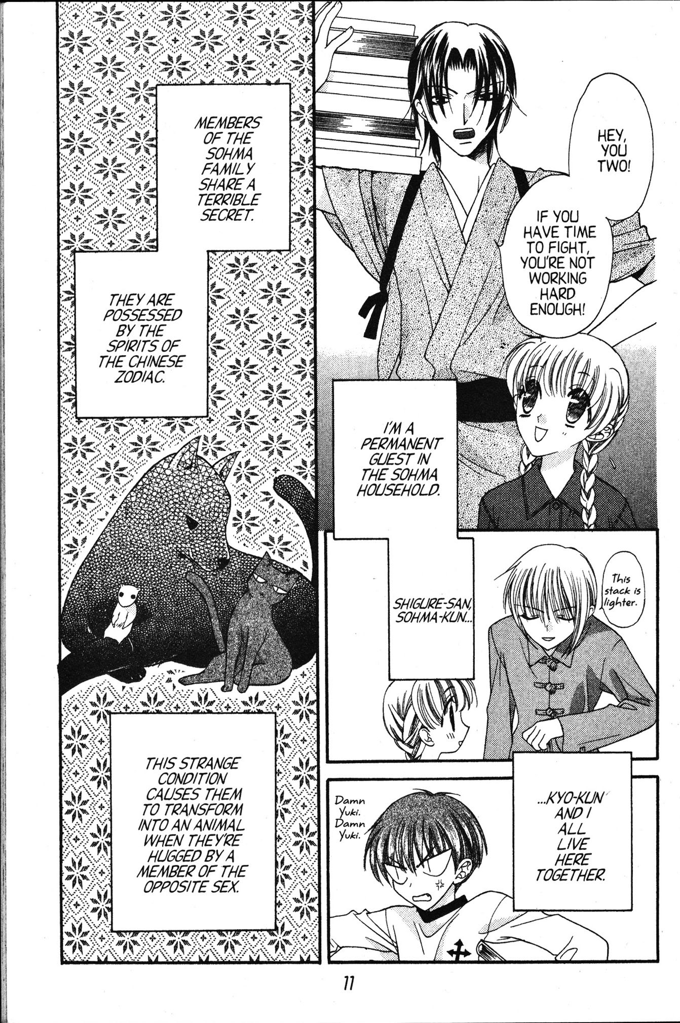 Halaman dari Fruits Basket Chapter 7