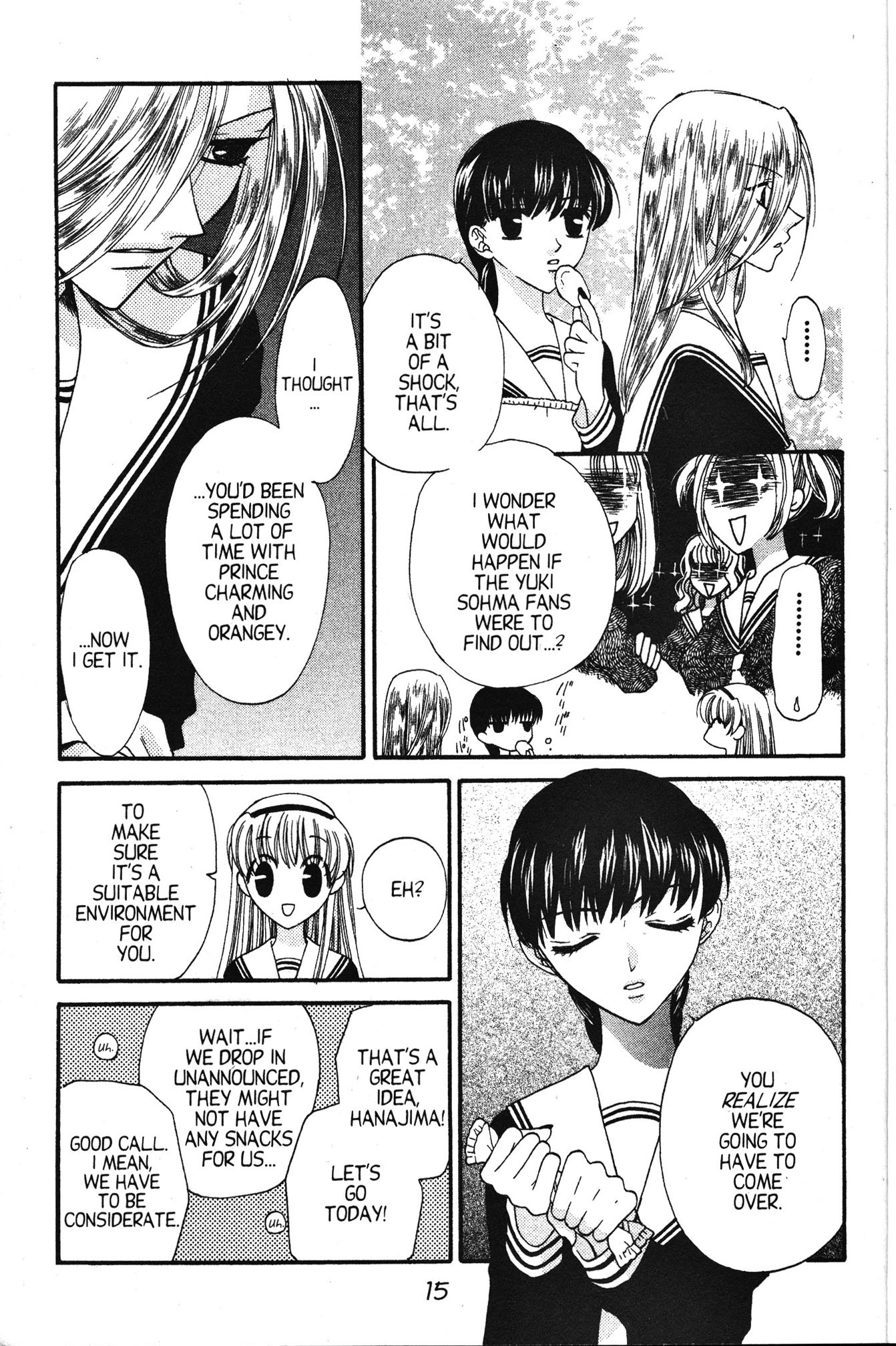Halaman dari Fruits Basket Chapter 7