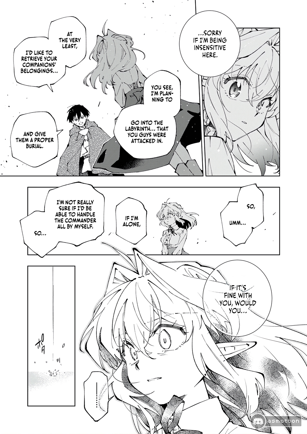 Halaman dari Gomi Sukiru [Suteru] ga [Shushasentaku] ni Kakusei Shitanode, Saikou Nando no Dai Meikyuu wo Kanzen Koryaku Suru ~Munouda to Pati wo Tsuihosareta Shounen ga Saikyou ni Itaru Made~ Chapter 4