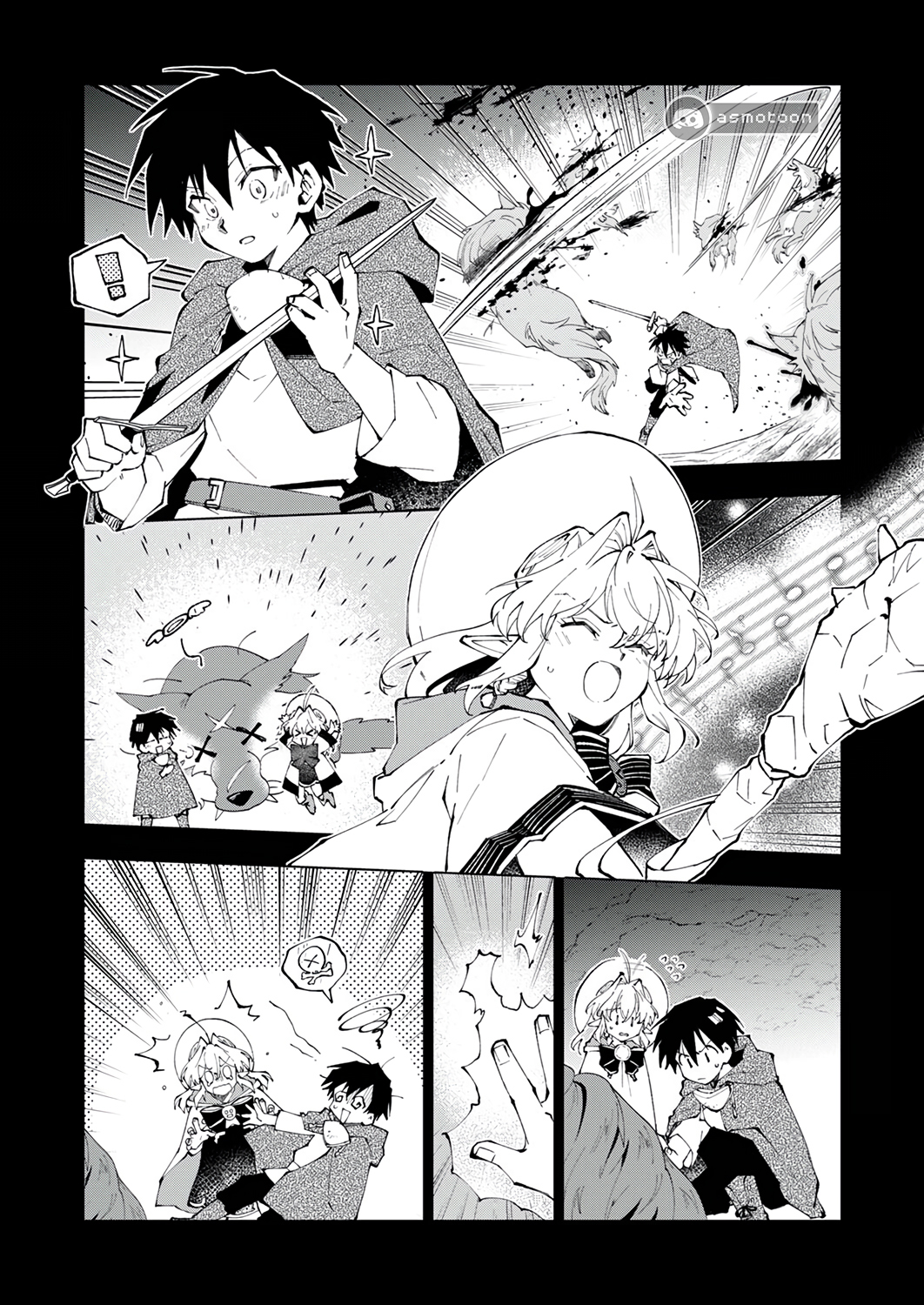 Halaman dari Gomi Sukiru [Suteru] ga [Shushasentaku] ni Kakusei Shitanode, Saikou Nando no Dai Meikyuu wo Kanzen Koryaku Suru ~Munouda to Pati wo Tsuihosareta Shounen ga Saikyou ni Itaru Made~ Chapter 4