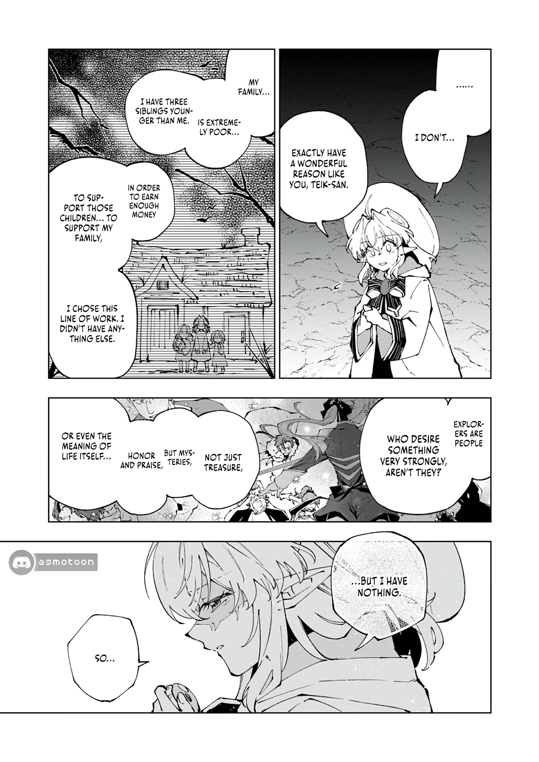 Halaman dari Gomi Sukiru [Suteru] ga [Shushasentaku] ni Kakusei Shitanode, Saikou Nando no Dai Meikyuu wo Kanzen Koryaku Suru ~Munouda to Pati wo Tsuihosareta Shounen ga Saikyou ni Itaru Made~ Chapter 4