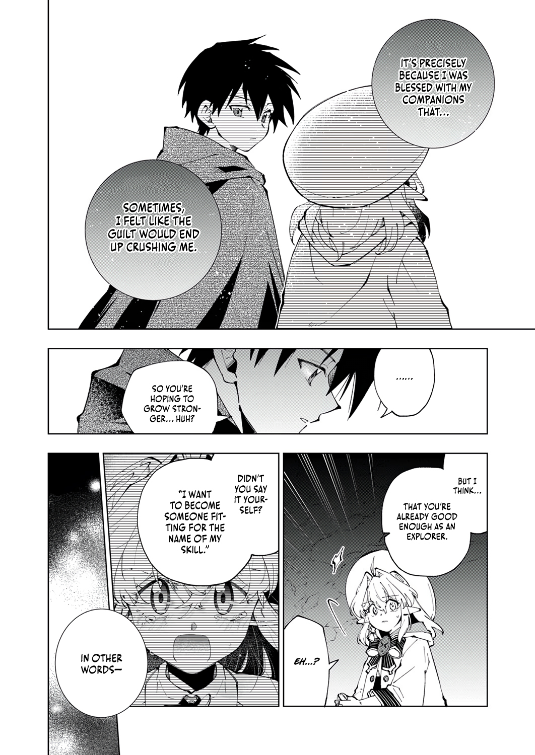 Halaman dari Gomi Sukiru [Suteru] ga [Shushasentaku] ni Kakusei Shitanode, Saikou Nando no Dai Meikyuu wo Kanzen Koryaku Suru ~Munouda to Pati wo Tsuihosareta Shounen ga Saikyou ni Itaru Made~ Chapter 4