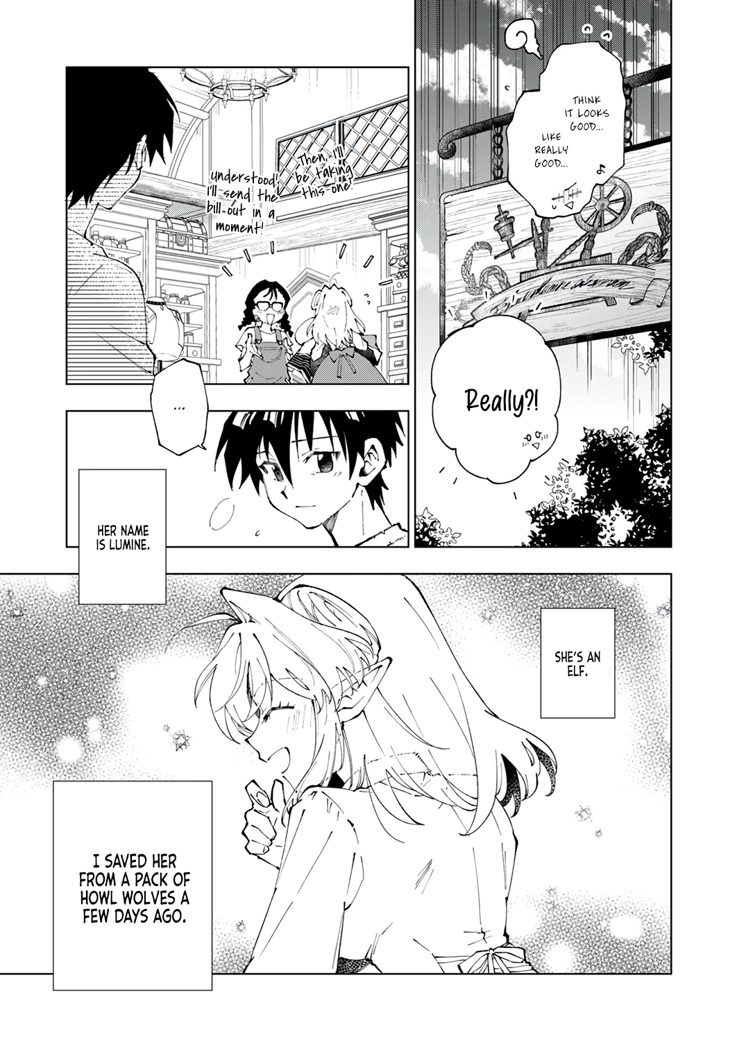 Halaman dari Gomi Sukiru [Suteru] ga [Shushasentaku] ni Kakusei Shitanode, Saikou Nando no Dai Meikyuu wo Kanzen Koryaku Suru ~Munouda to Pati wo Tsuihosareta Shounen ga Saikyou ni Itaru Made~ Chapter 4