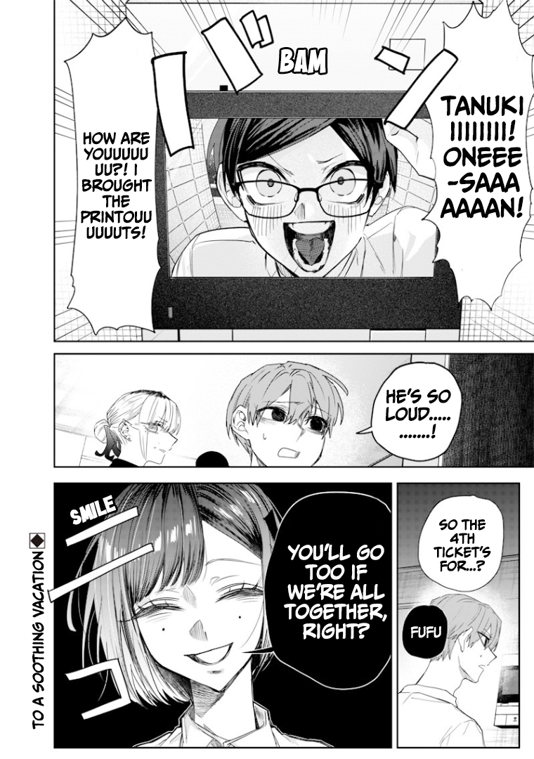 Halaman dari Namaiki na Gal Ane wo Wakaraseru Hanashi Chapter 42