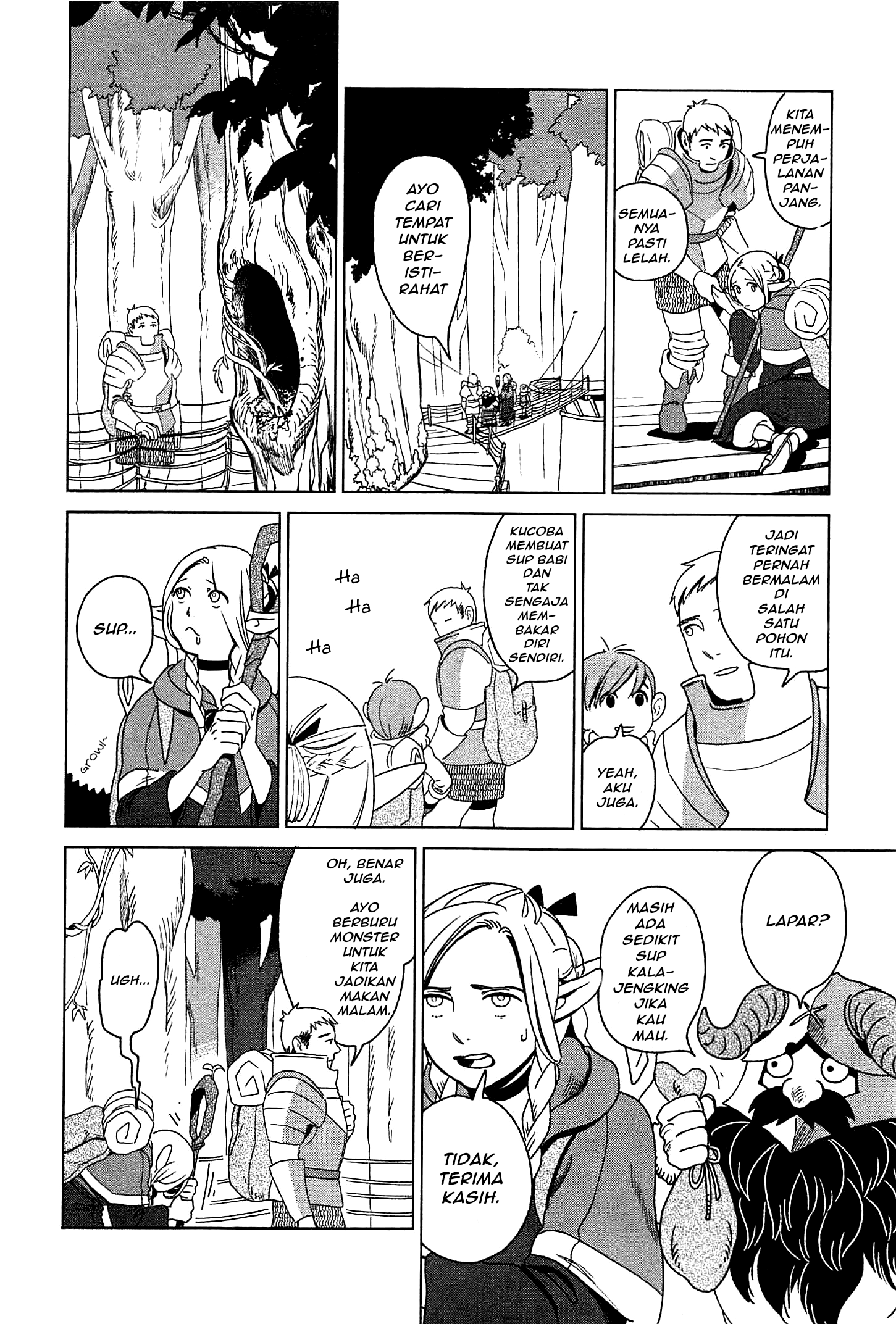Dungeon Meshi Chapter 2 - halaman 4