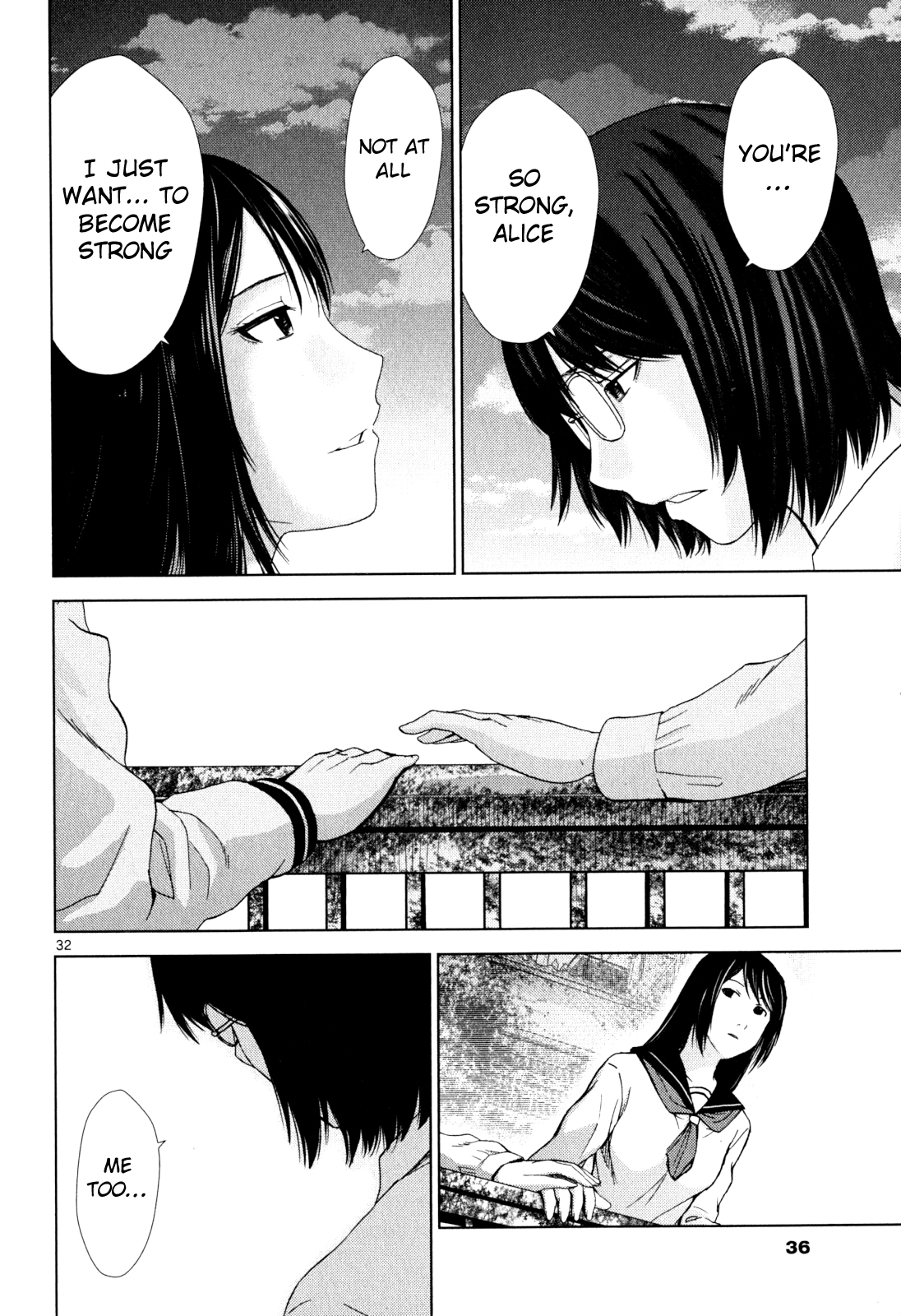 Halaman dari Alice on Border Road Chapter 1