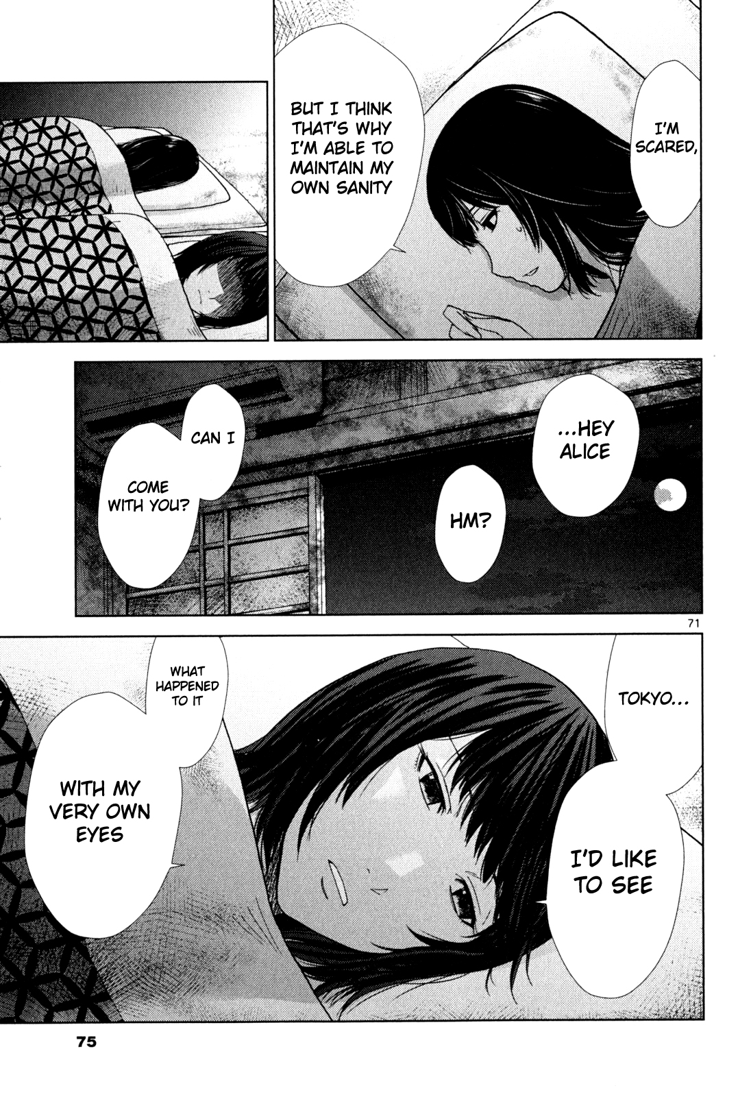 Halaman dari Alice on Border Road Chapter 1