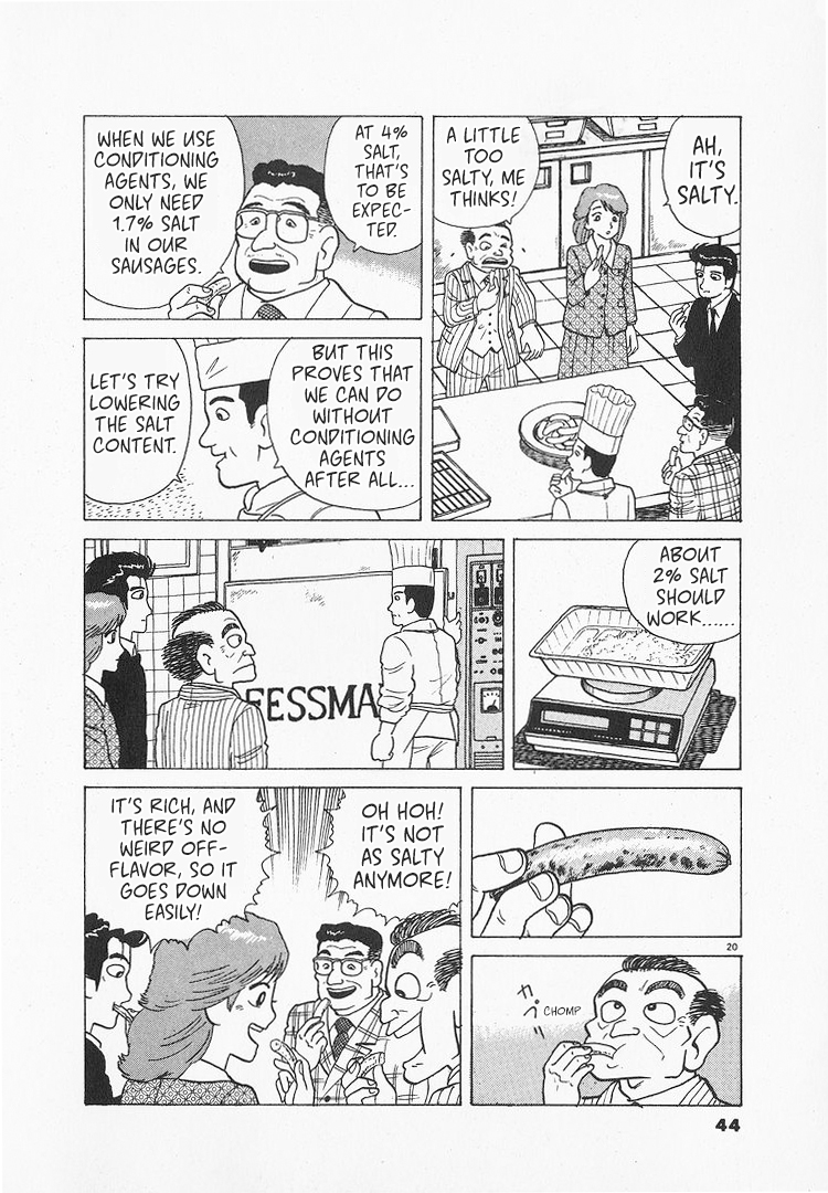 Halaman dari Oishinbo Chapter 142