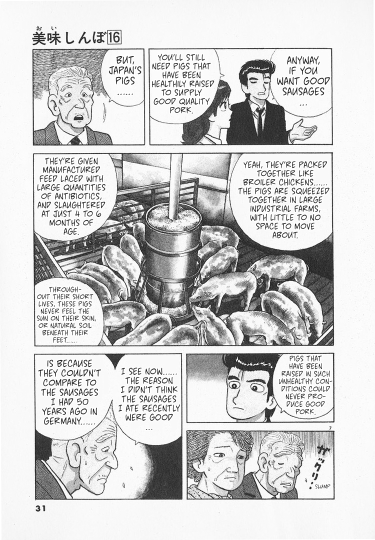 Halaman dari Oishinbo Chapter 142