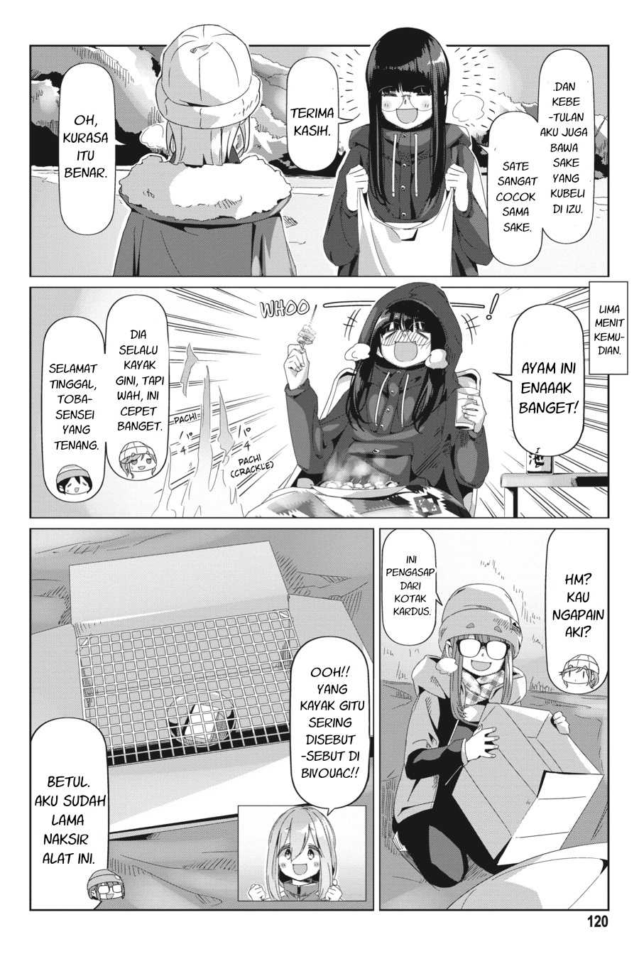 Yuru Camp△ Chapter 68 - halaman 15