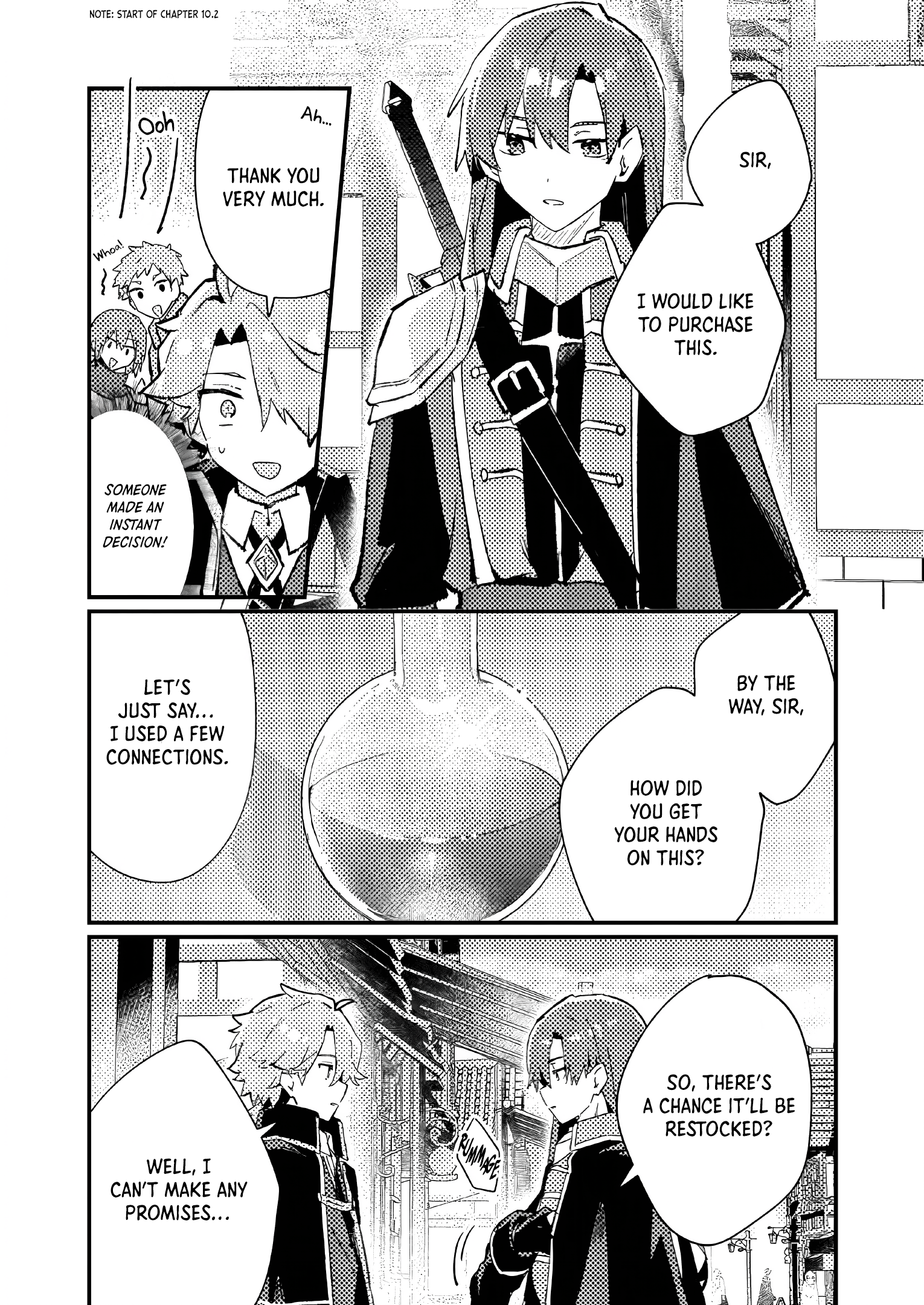Halaman dari Isekai Shounin - Skill <Isekai Tokou> wo Kushi Shite, Yuuyuu Jiteki na Okanemochi Slow Life wo Okurimasu Chapter 10
