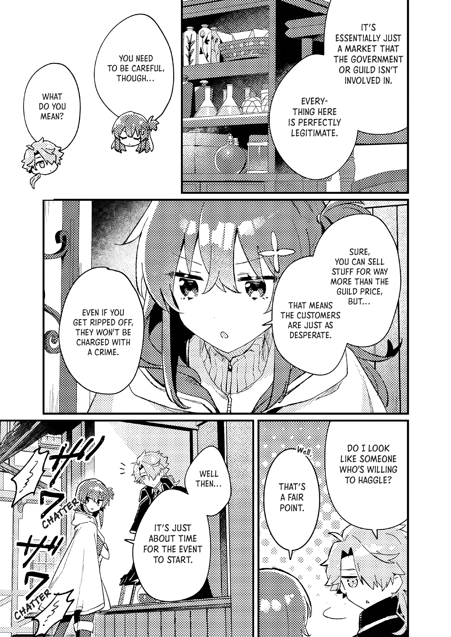 Halaman dari Isekai Shounin - Skill <Isekai Tokou> wo Kushi Shite, Yuuyuu Jiteki na Okanemochi Slow Life wo Okurimasu Chapter 10