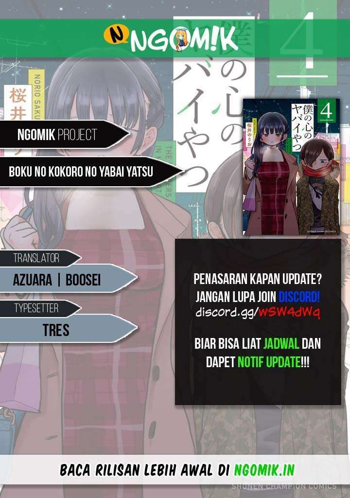 Boku no Kokoro no Yabai Yatsu Chapter 15 - halaman 1