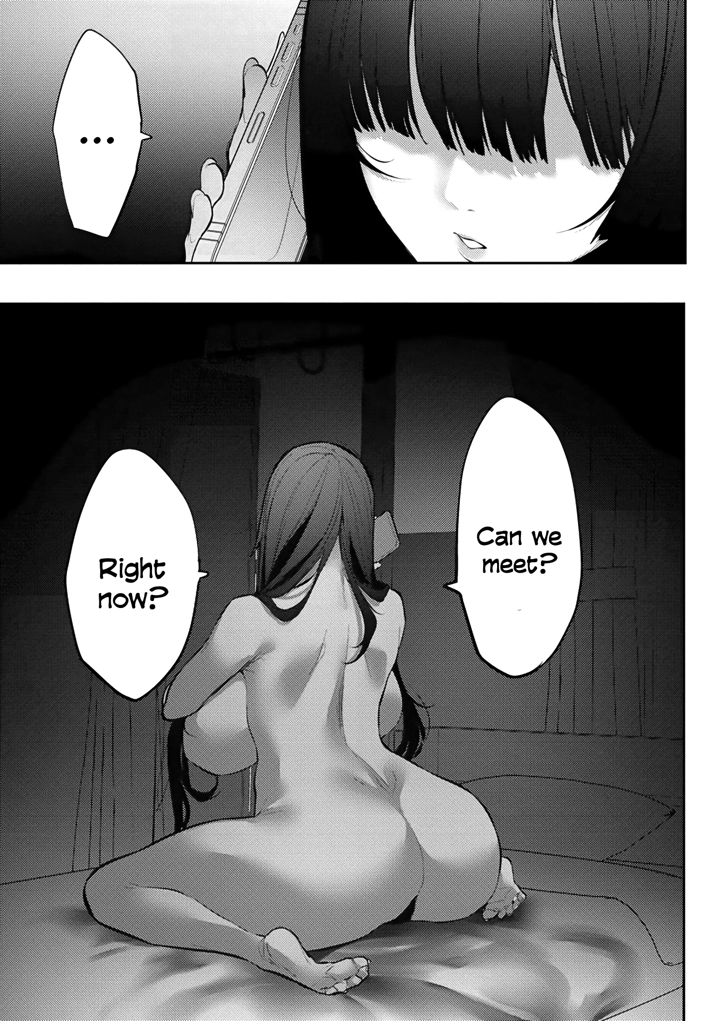Halaman dari Mukuchina Miyashita-san no Shikiyoku Channel Chapter 7