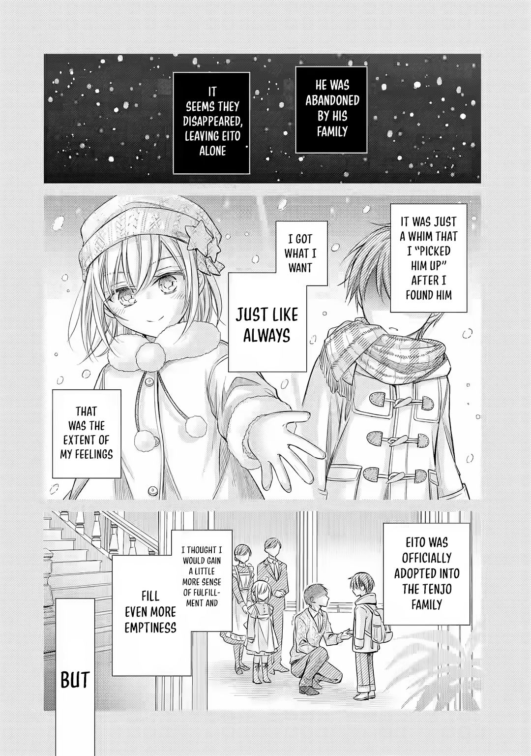 Halaman dari Ore ga Kokuhaku Sarete Kara, Ojou no Yousu ga Okashii Chapter 1.1