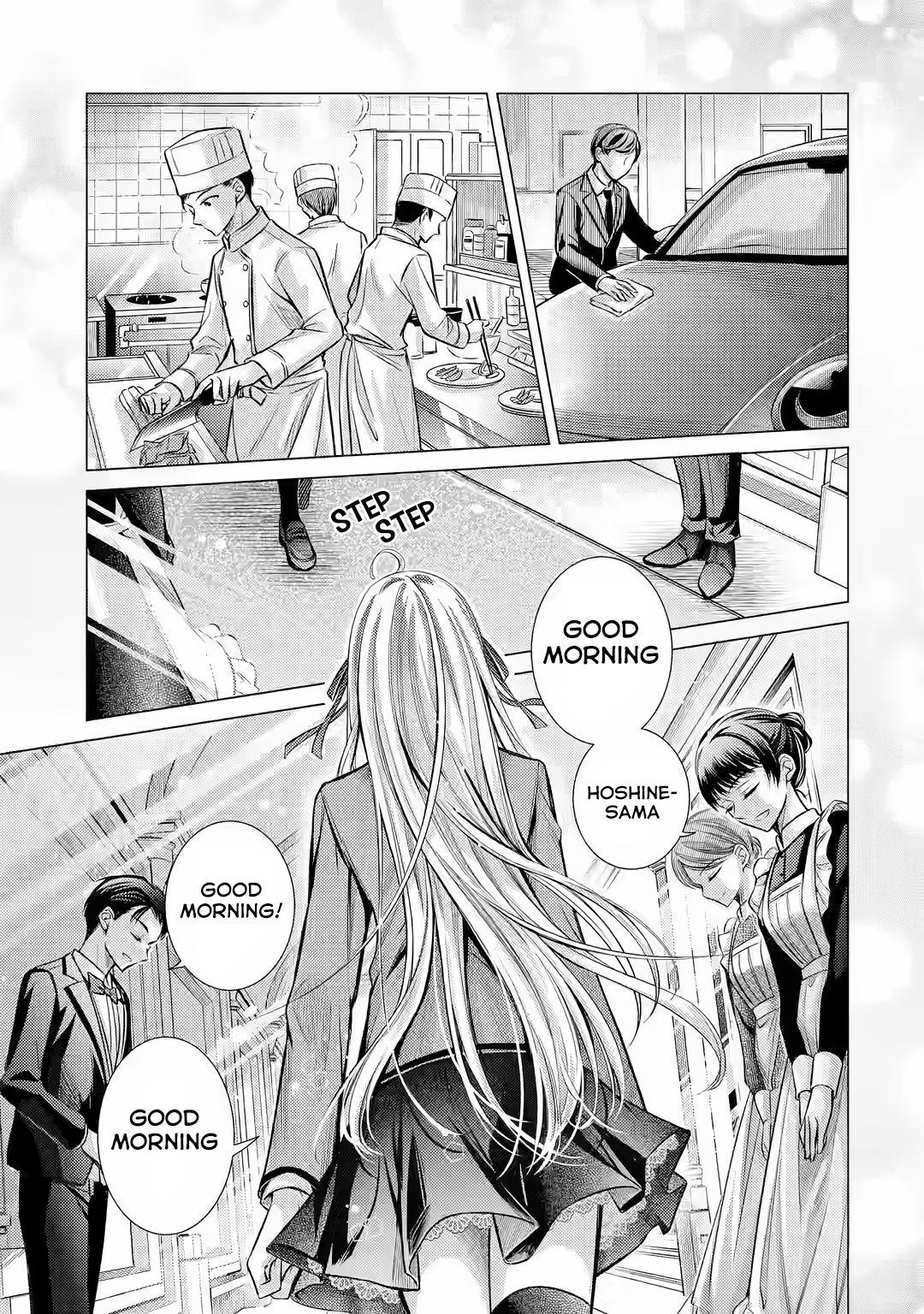 Halaman dari Ore ga Kokuhaku Sarete Kara, Ojou no Yousu ga Okashii Chapter 1.1