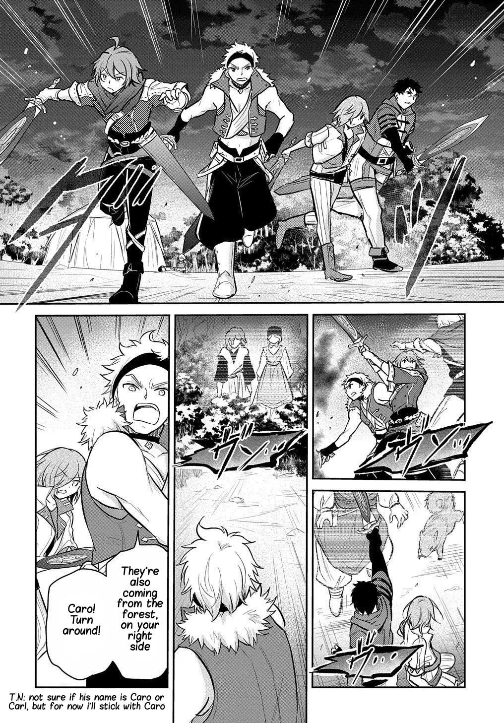 Halaman dari Tensei Youjo wa Akiramenai Chapter 9