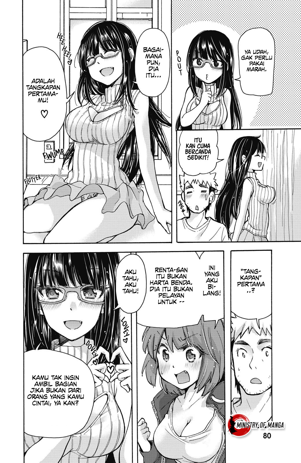 Saki-chan wa Konya mo Pekopeko Chapter 6 - halaman 5