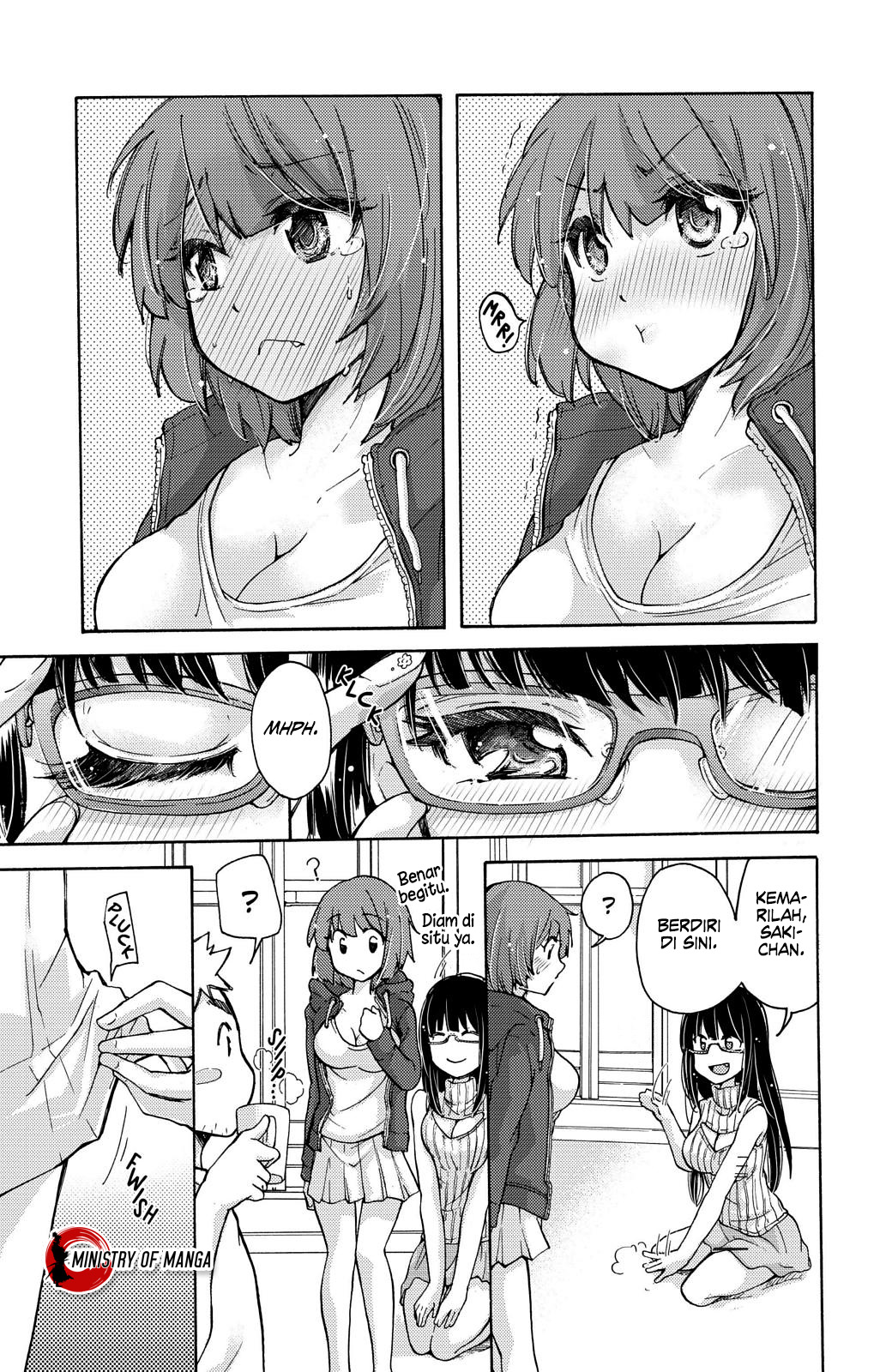 Saki-chan wa Konya mo Pekopeko Chapter 6 - halaman 6