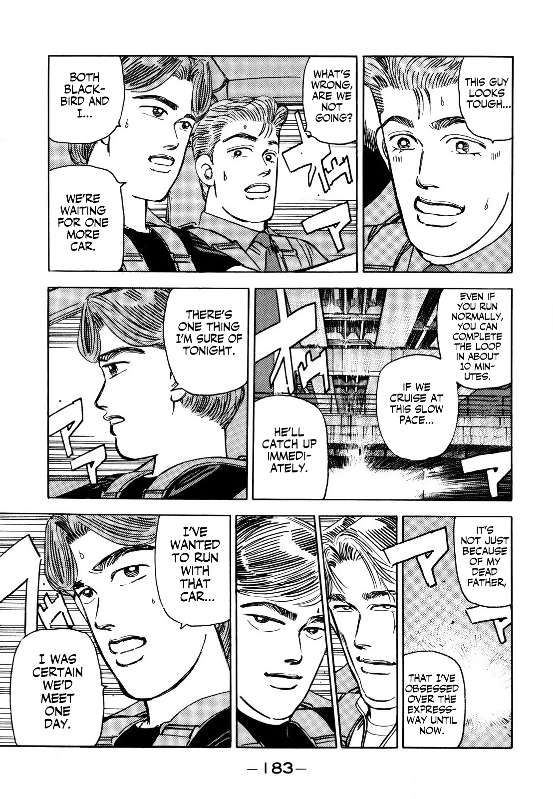 Halaman dari Wangan Midnight Chapter 143