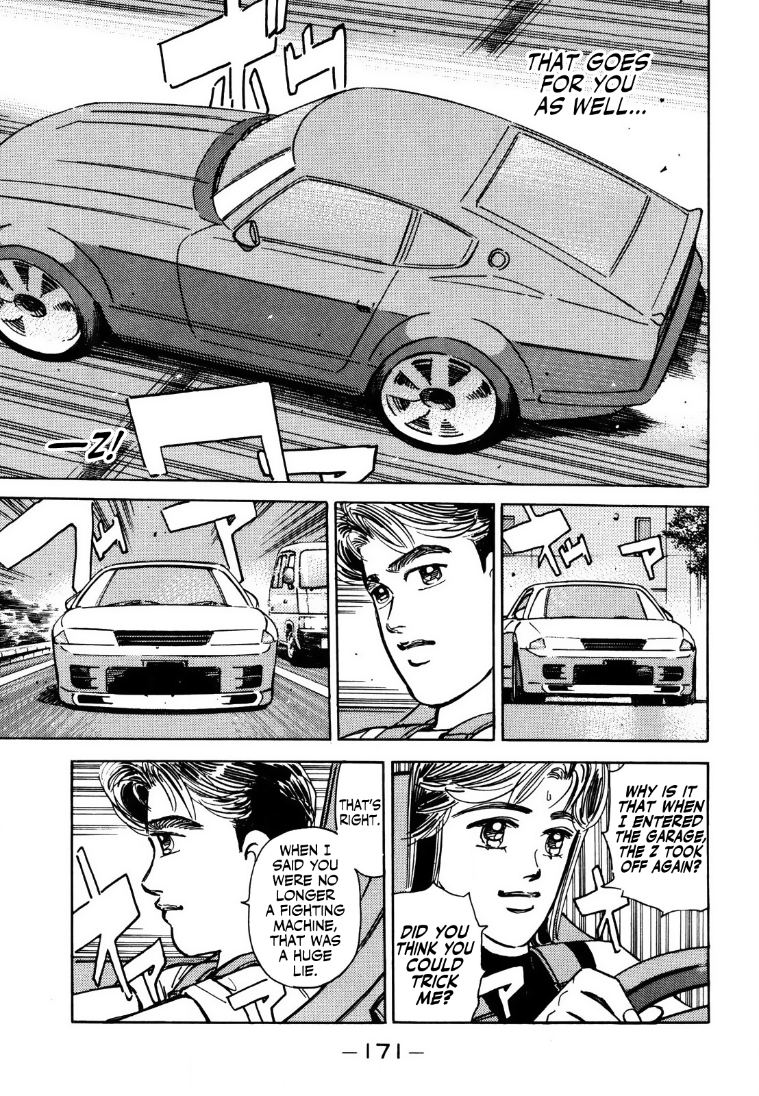 Halaman dari Wangan Midnight Chapter 143