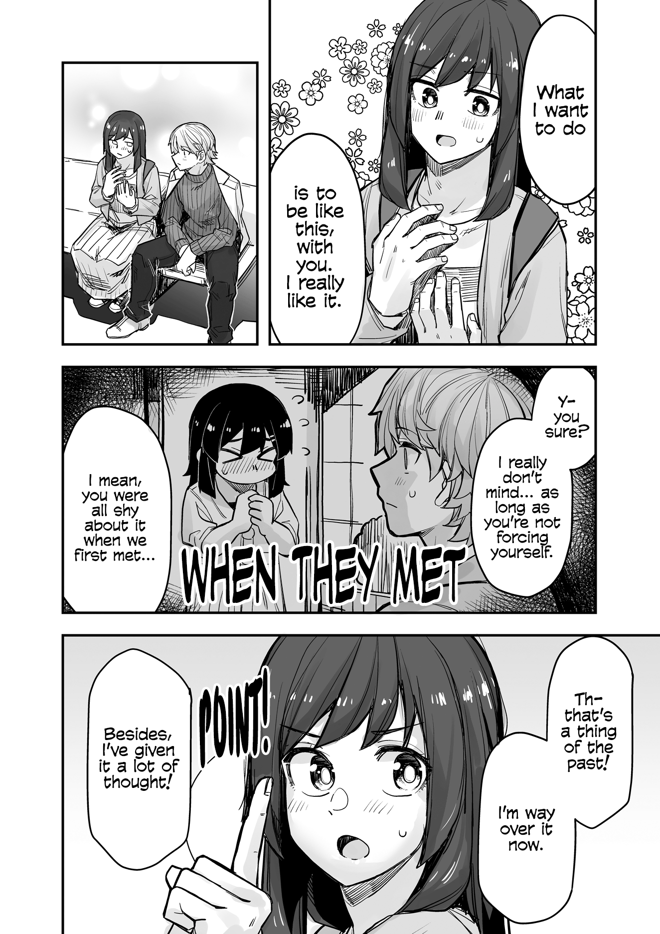 Halaman dari Ikemen Joshi to Josou Danshi Chapter 84