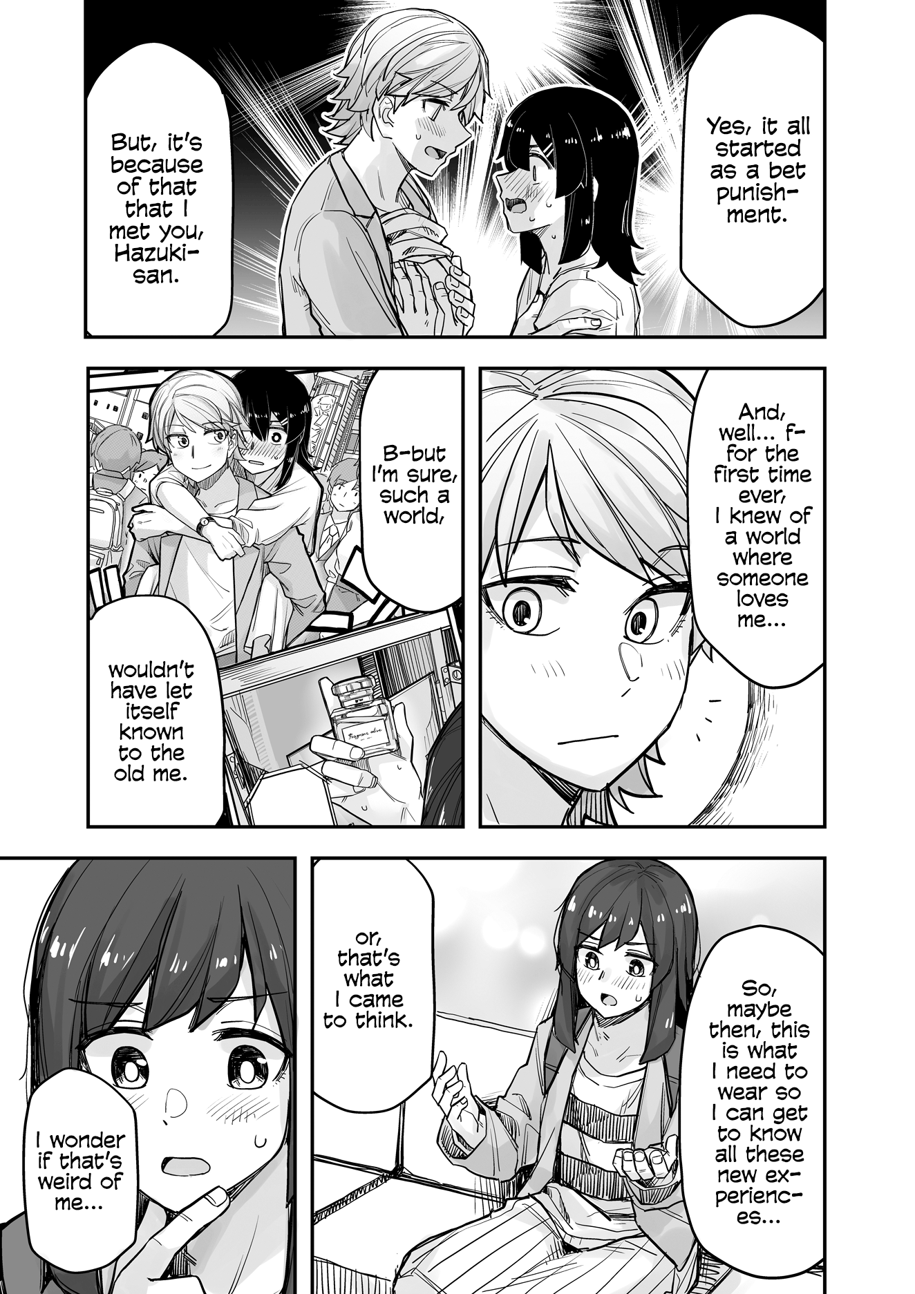 Halaman dari Ikemen Joshi to Josou Danshi Chapter 84