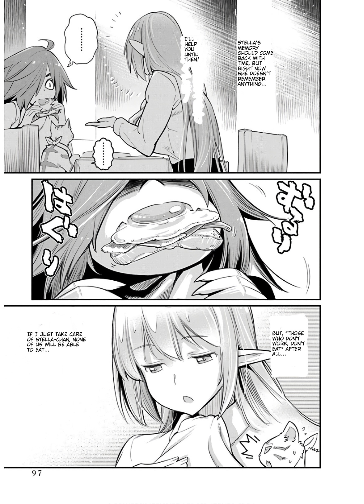 Halaman dari S-Rank Monster no "Behemoth" Dakedo, Neko to Machigawarete Elf Musume no Pet to Shite Kurashitemasu Chapter 22