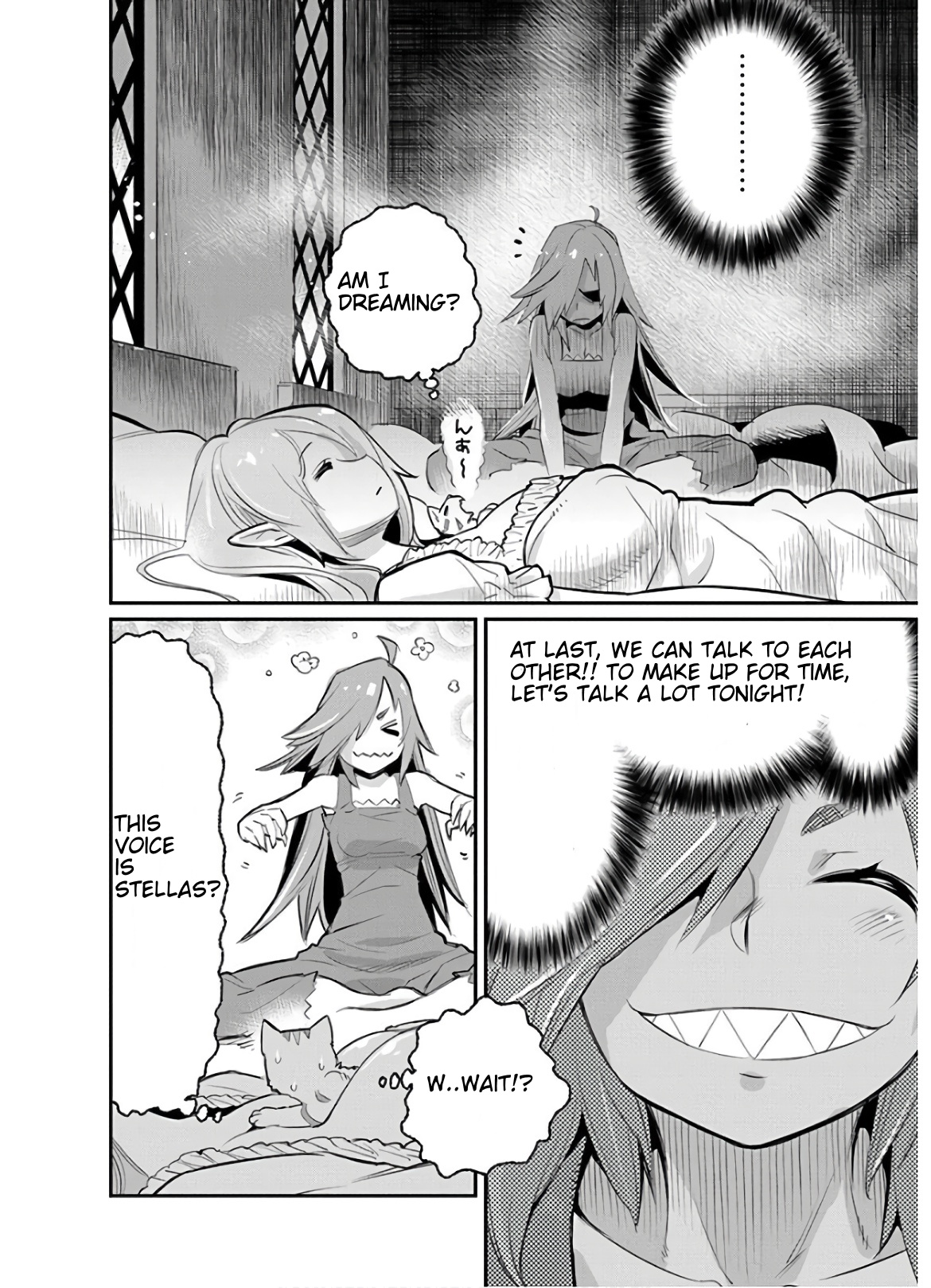 Halaman dari S-Rank Monster no "Behemoth" Dakedo, Neko to Machigawarete Elf Musume no Pet to Shite Kurashitemasu Chapter 22