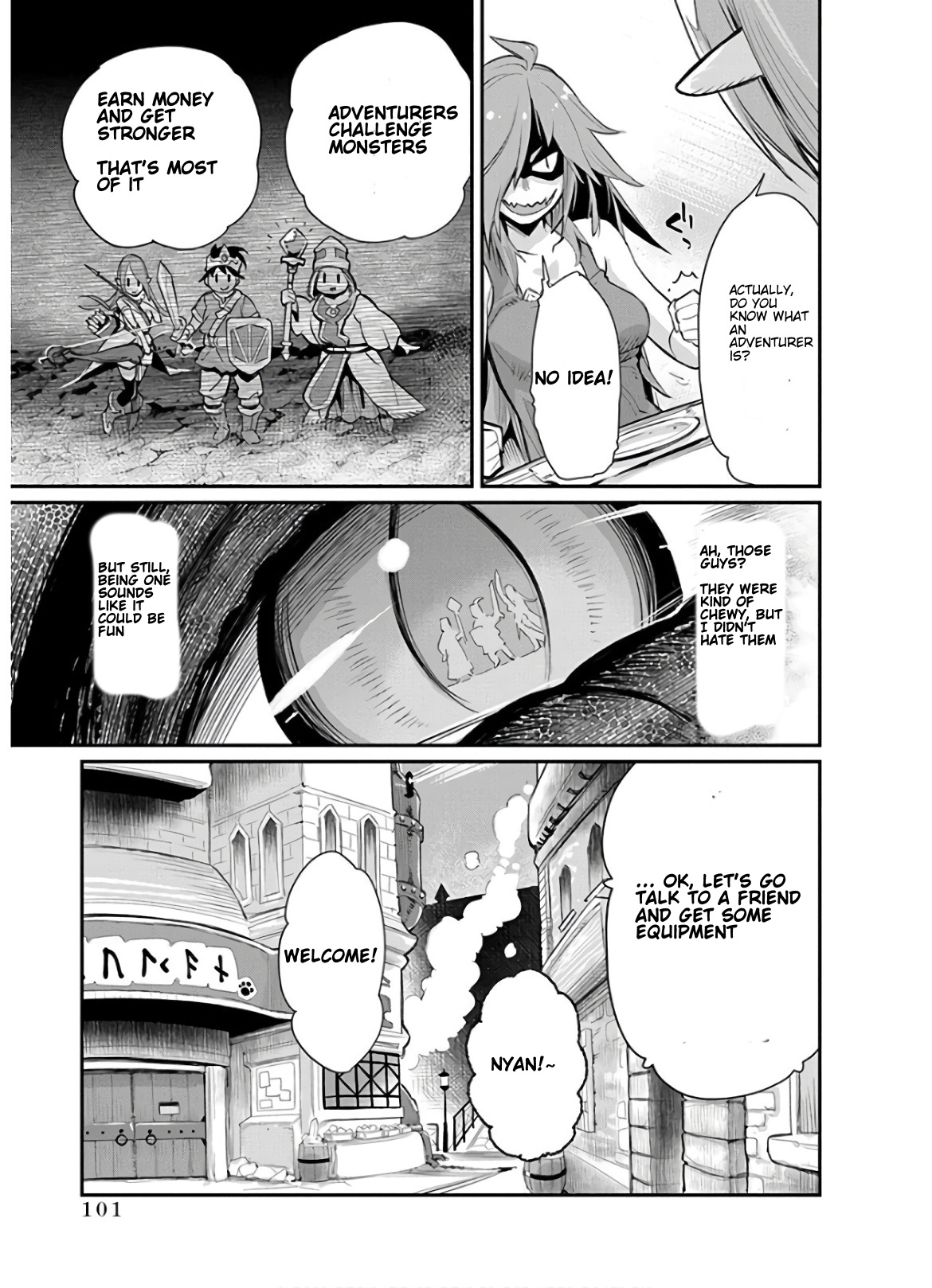 Halaman dari S-Rank Monster no "Behemoth" Dakedo, Neko to Machigawarete Elf Musume no Pet to Shite Kurashitemasu Chapter 22