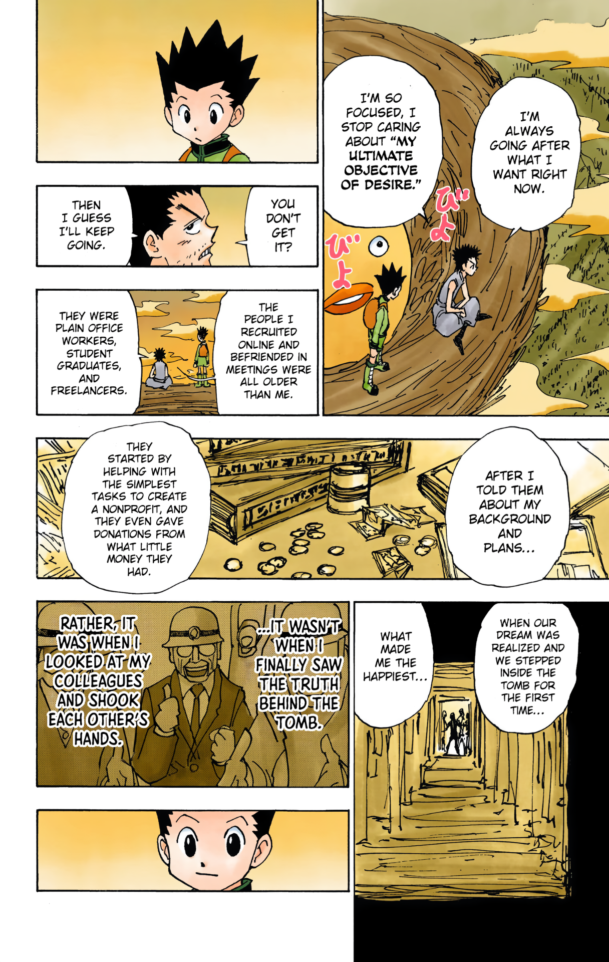 Halaman dari HUNTER x HUNTER (Official Colored) Chapter 338