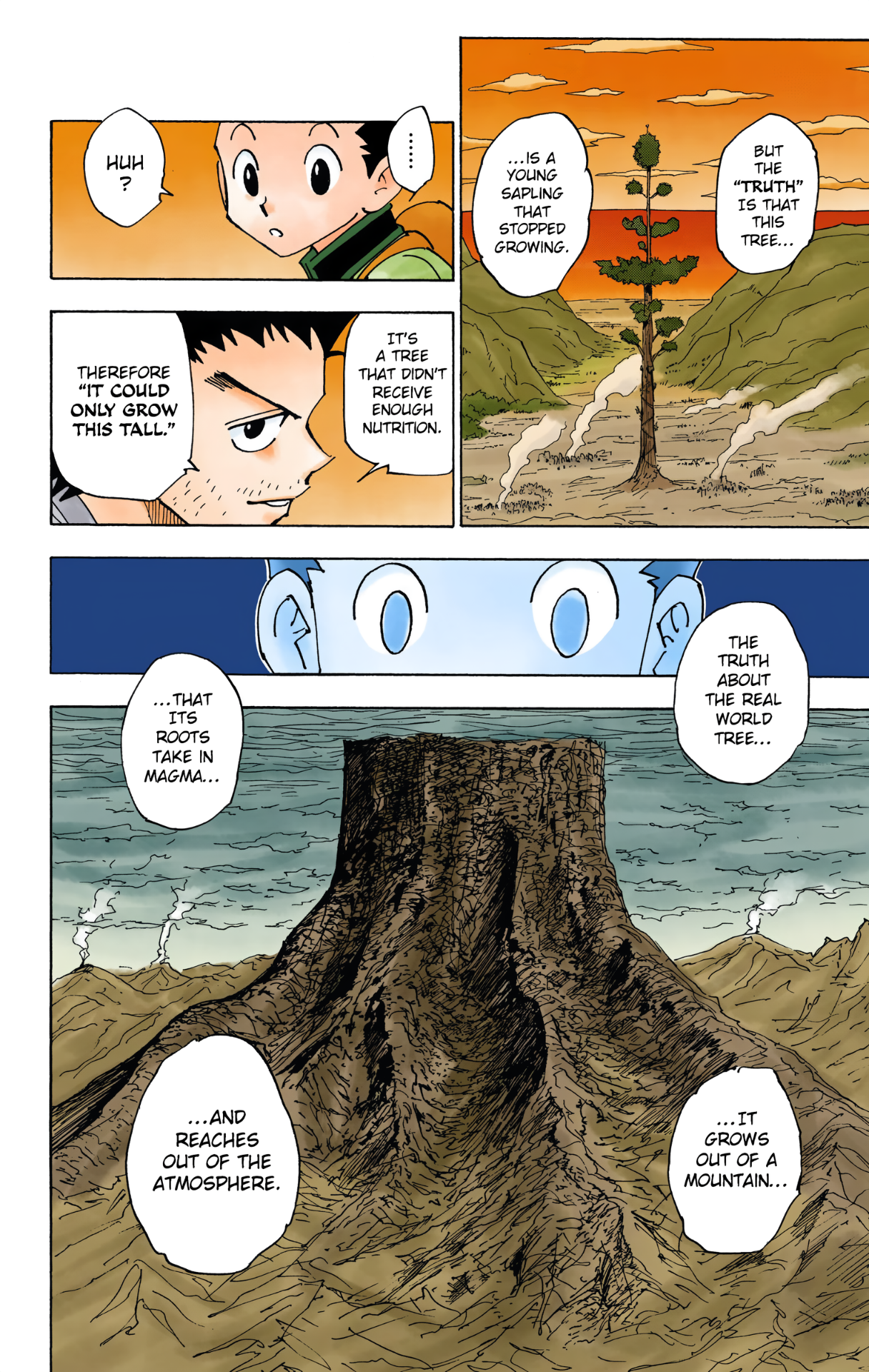 Halaman dari HUNTER x HUNTER (Official Colored) Chapter 338