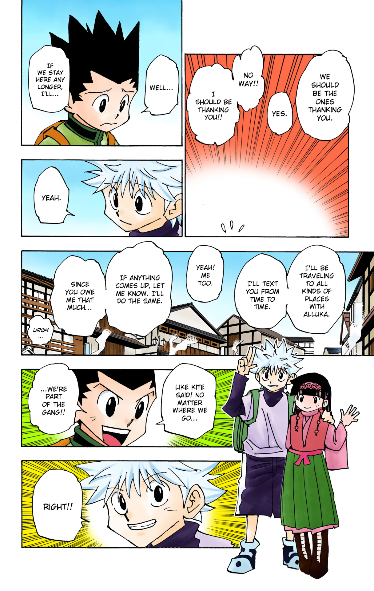 Halaman dari HUNTER x HUNTER (Official Colored) Chapter 338