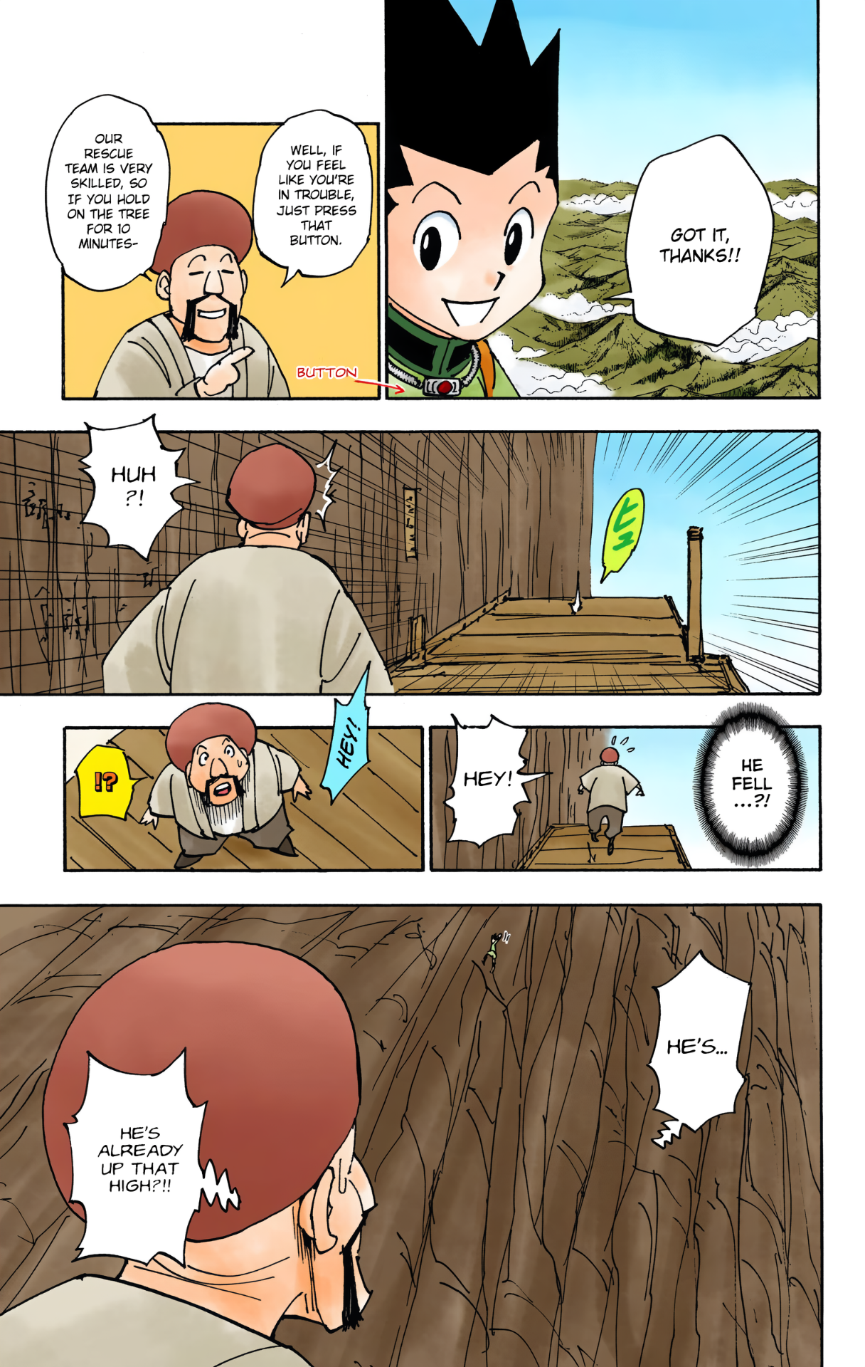 Halaman dari HUNTER x HUNTER (Official Colored) Chapter 338