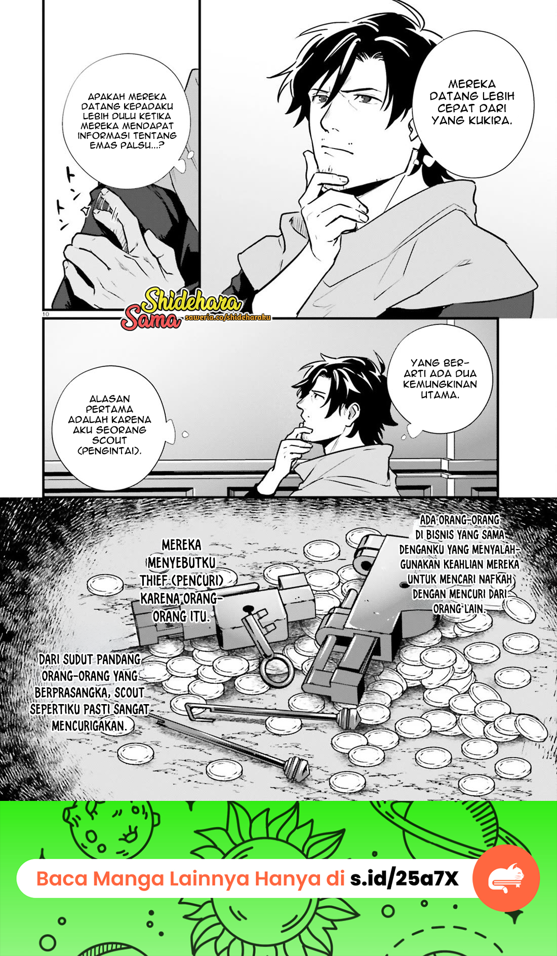 Yopparai Touzoku, Dorei no Shoujo wo Kau Chapter 21 - halaman 11